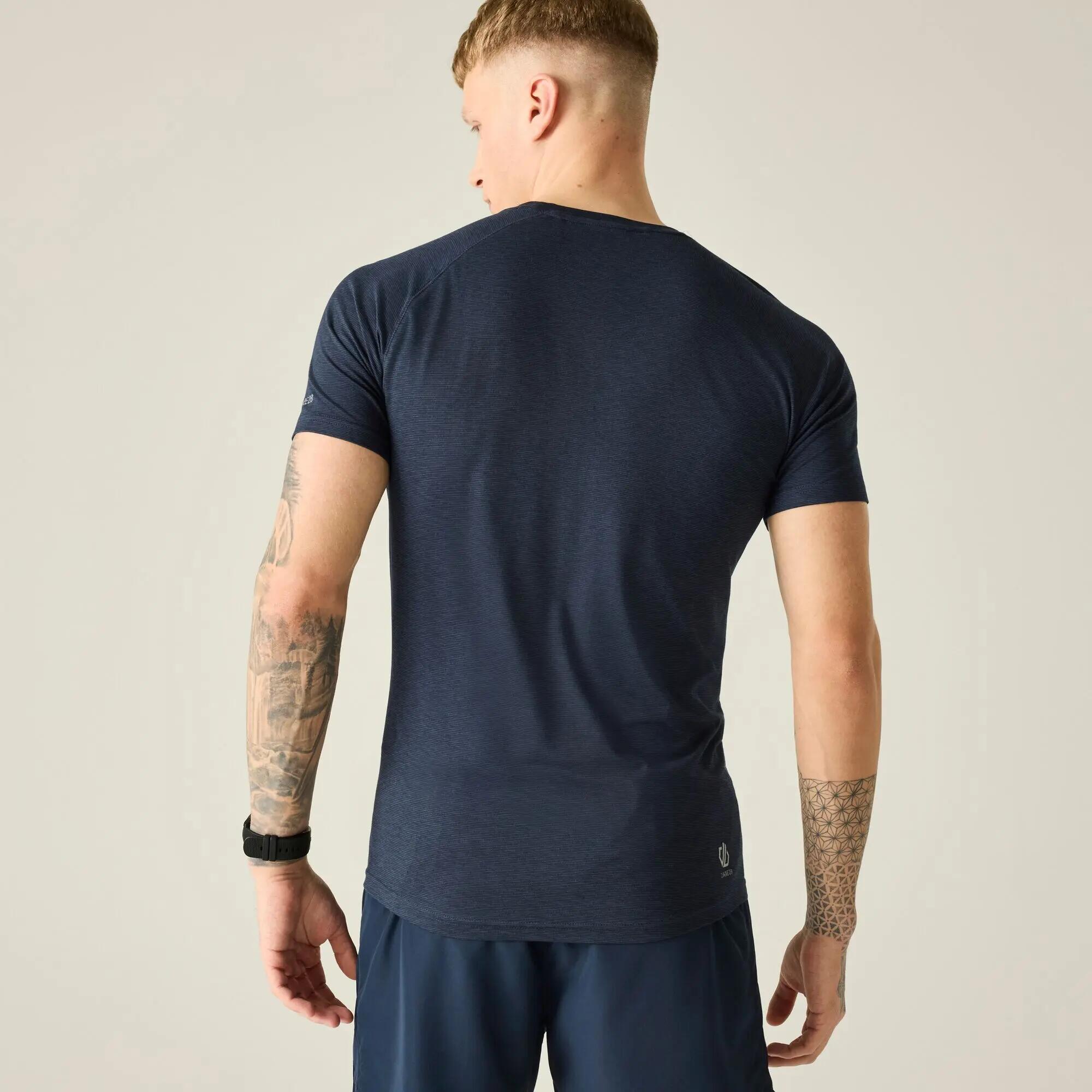 T-shirt Korte Mouwen Wandelen Heren 2/6