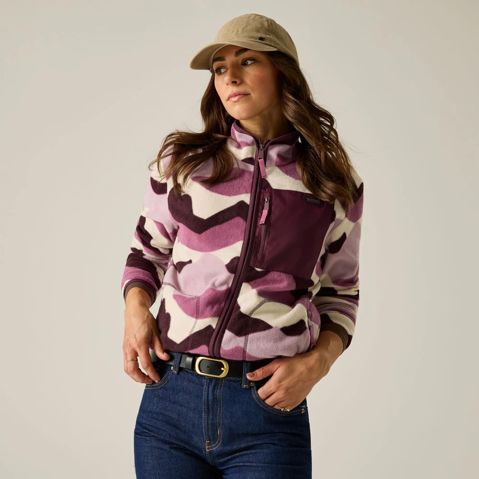 Sudadera polar con cremallera completa Frankie para mujer 5/10
