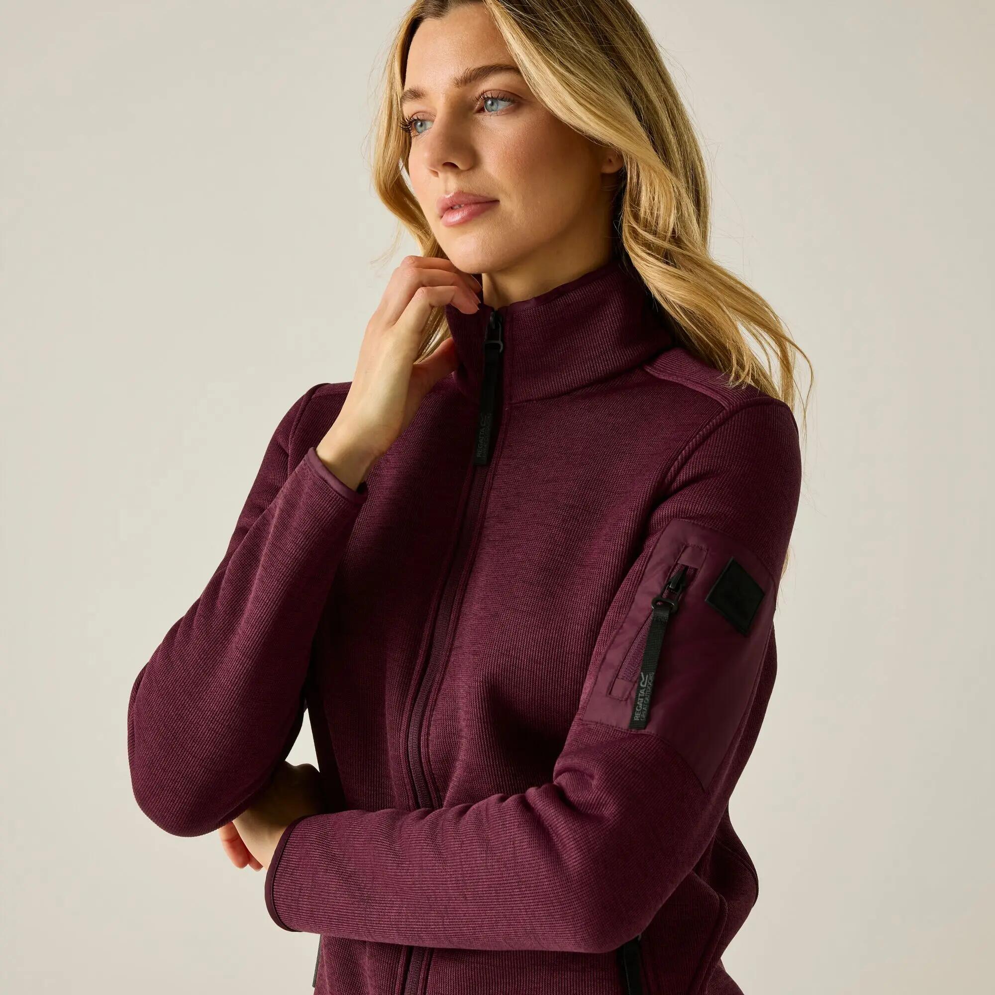 Dames Karmila Fleece met volledige ritssluiting 5/10