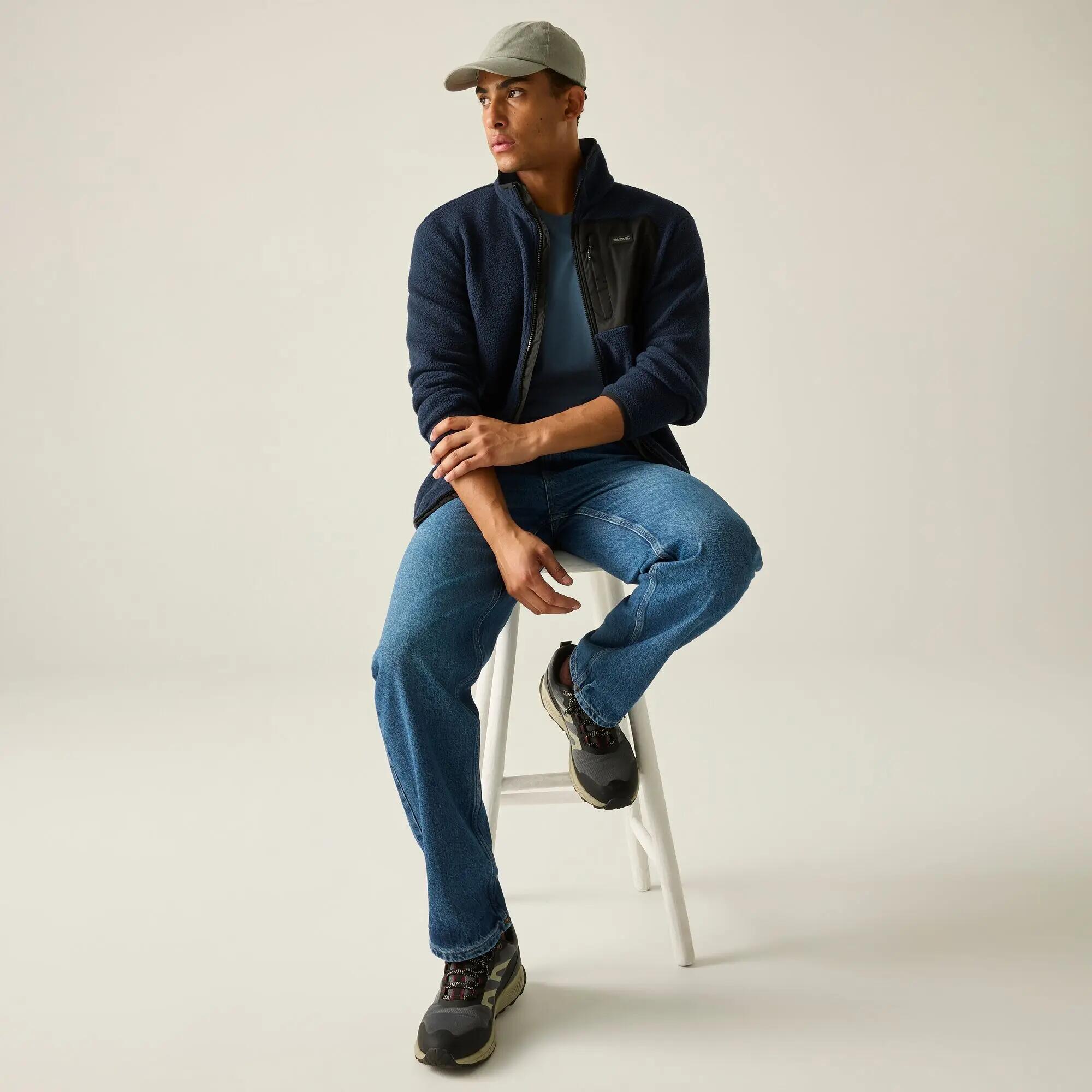 Frankie Borg fleecevest met volledige ritssluiting voor heren 6/10