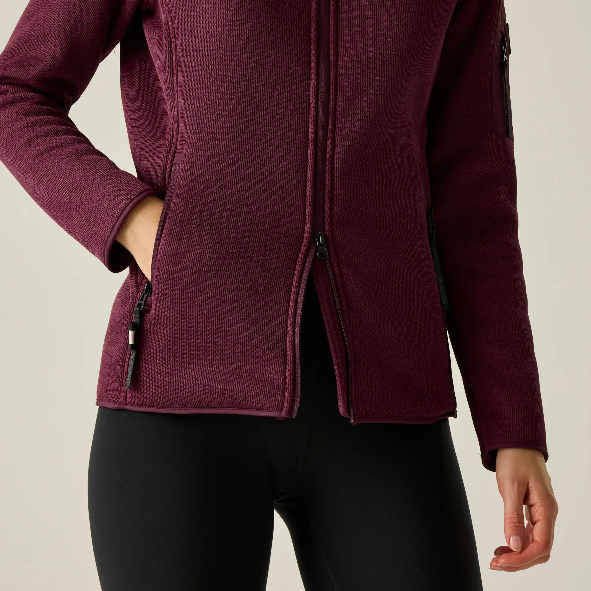 Dames Karmila Fleece met volledige ritssluiting 4/10