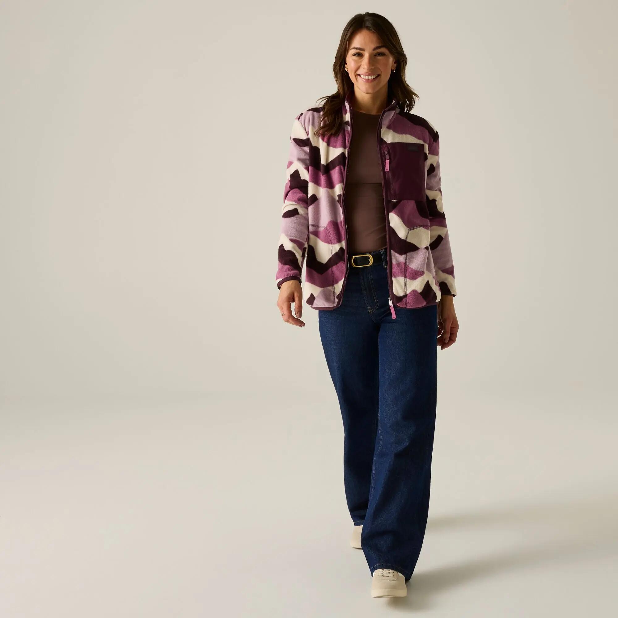 Sudadera polar con cremallera completa Frankie para mujer 3/10