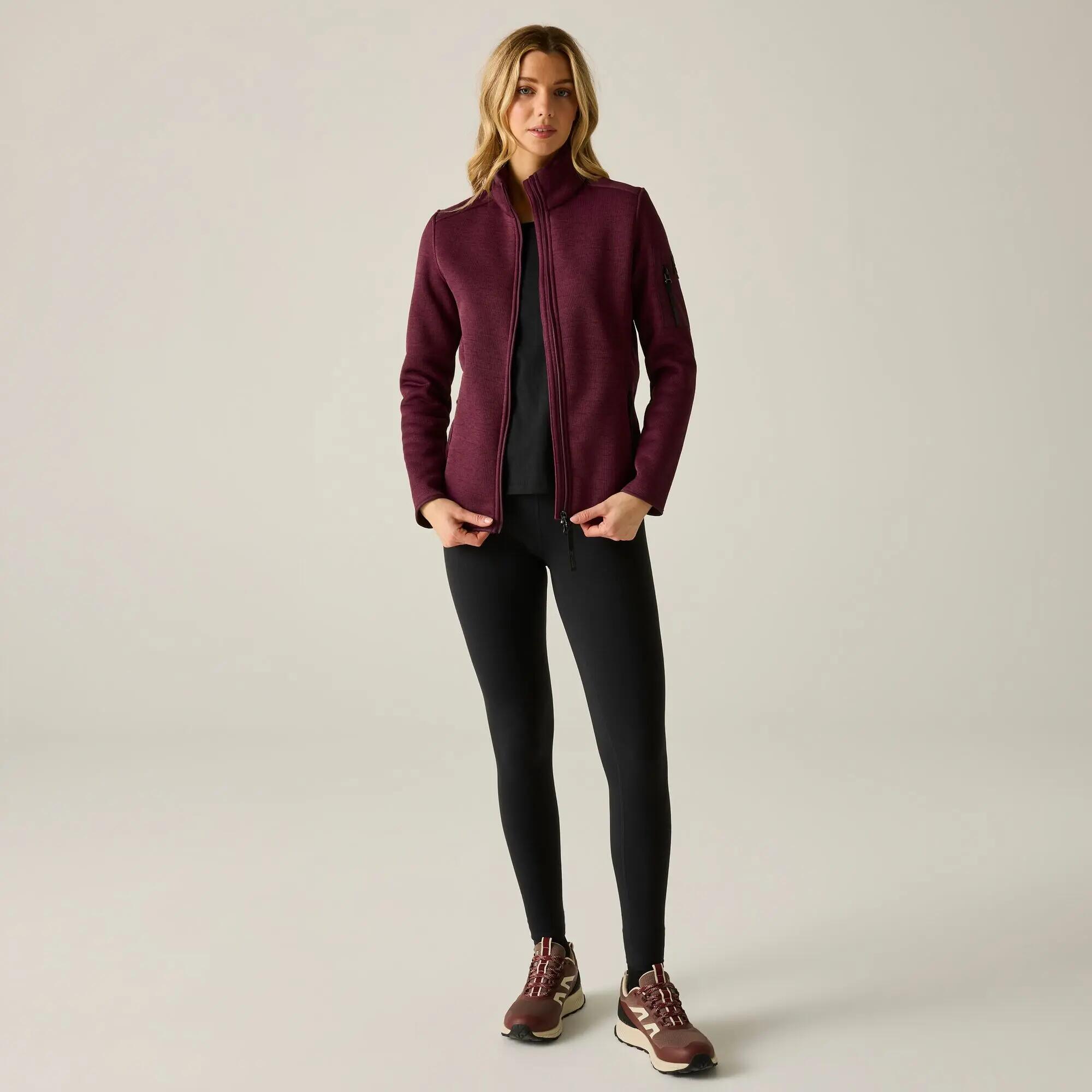 Dames Karmila Fleece met volledige ritssluiting 3/10