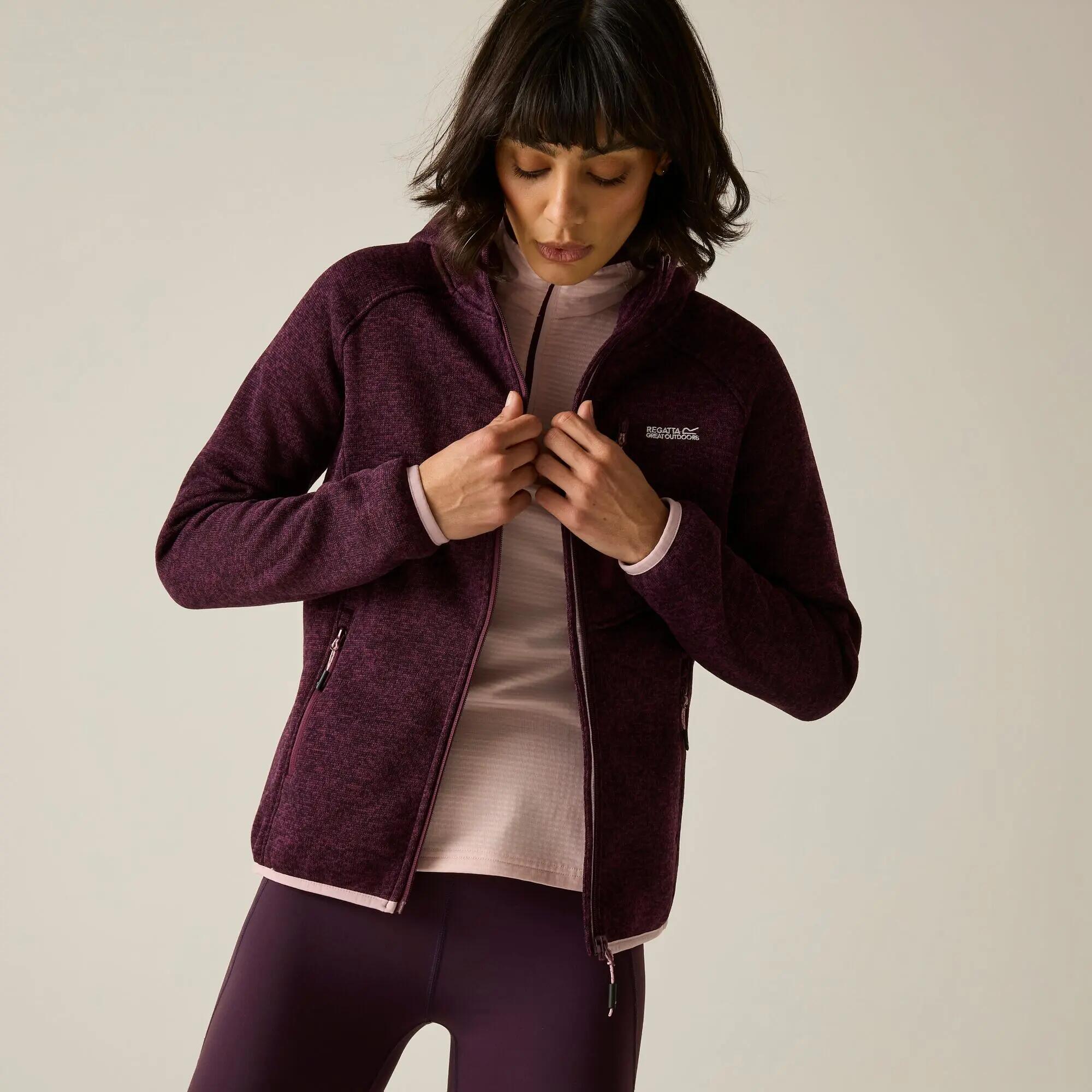 Newhill lichtgewicht fleece vest met capuchon voor dames 2/10