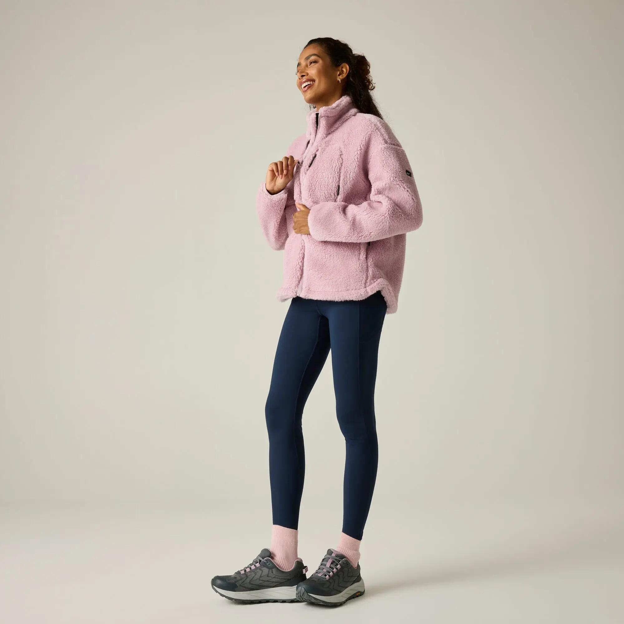 Roswind Damen-Fleecejacke mit durchgehendem Reißverschluss, wasserabweisend, 5/13