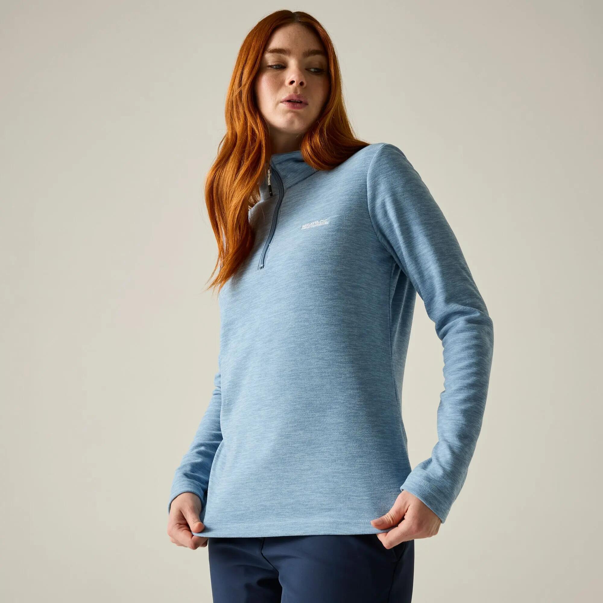 Sweethart Marl Fleece met halve rits voor dames 4/9