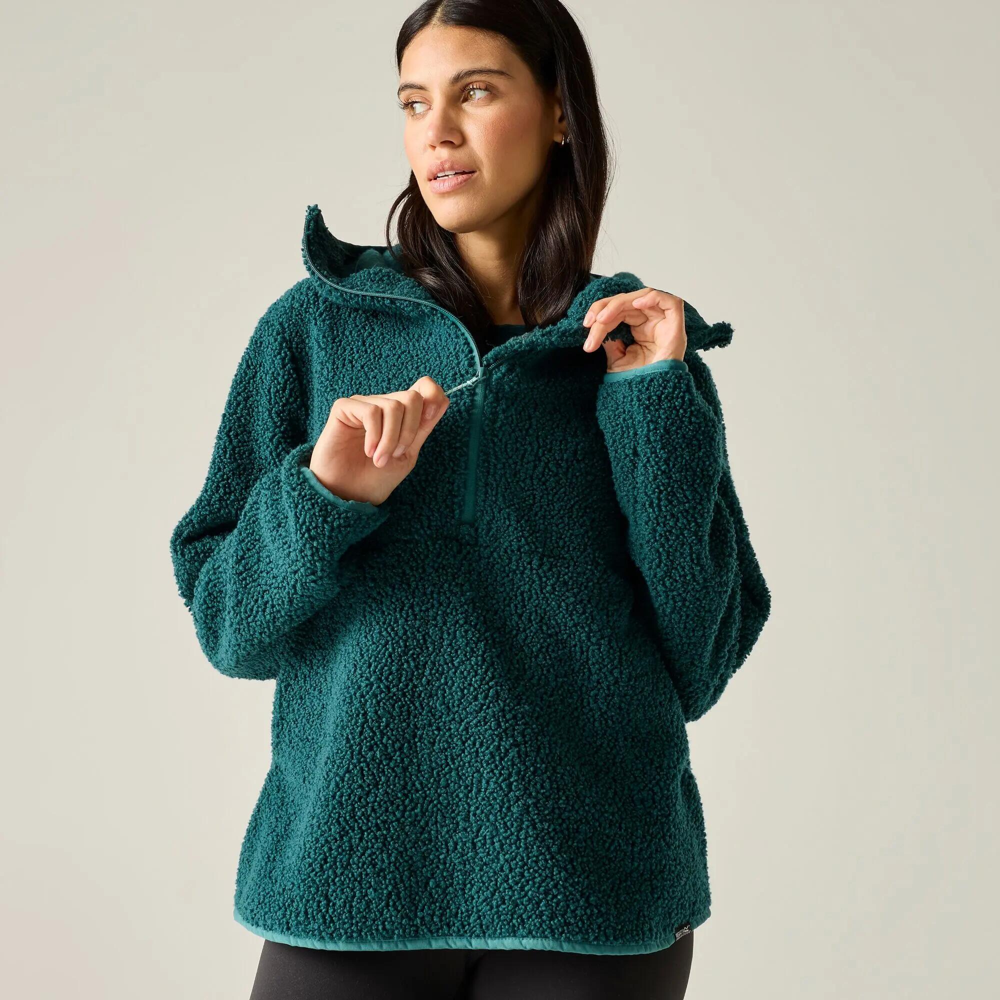 Dames Elindra Water Repellent Fleece met halve rits 2/10