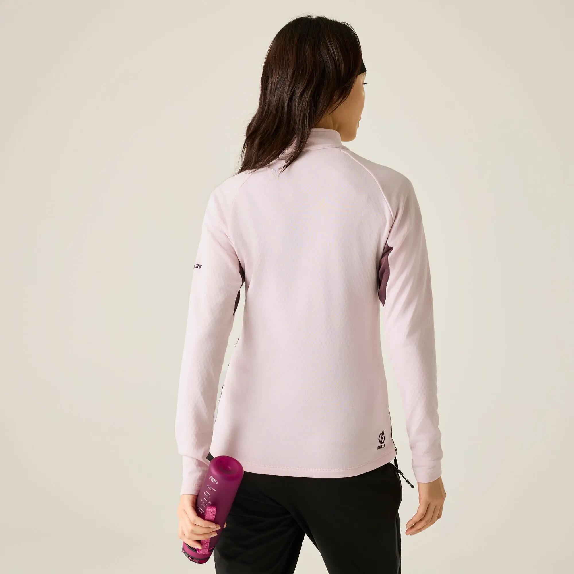 Couche intermédiaire Emerging III femme, extensible et texturée, zip intégral 2/10