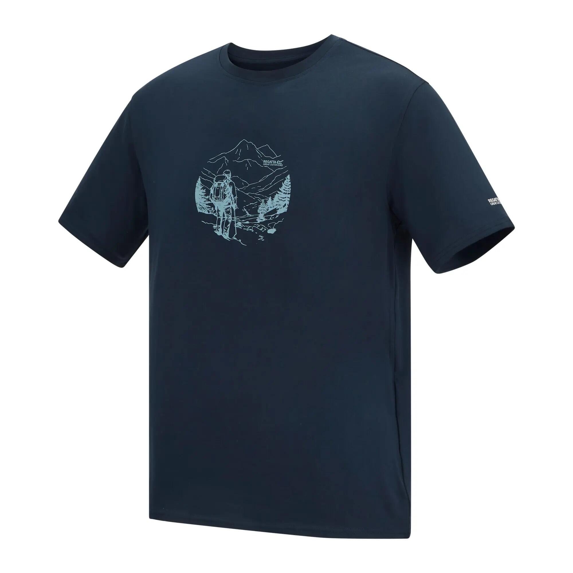 T-shirt elasticizzata da uomo Fingal 7/8