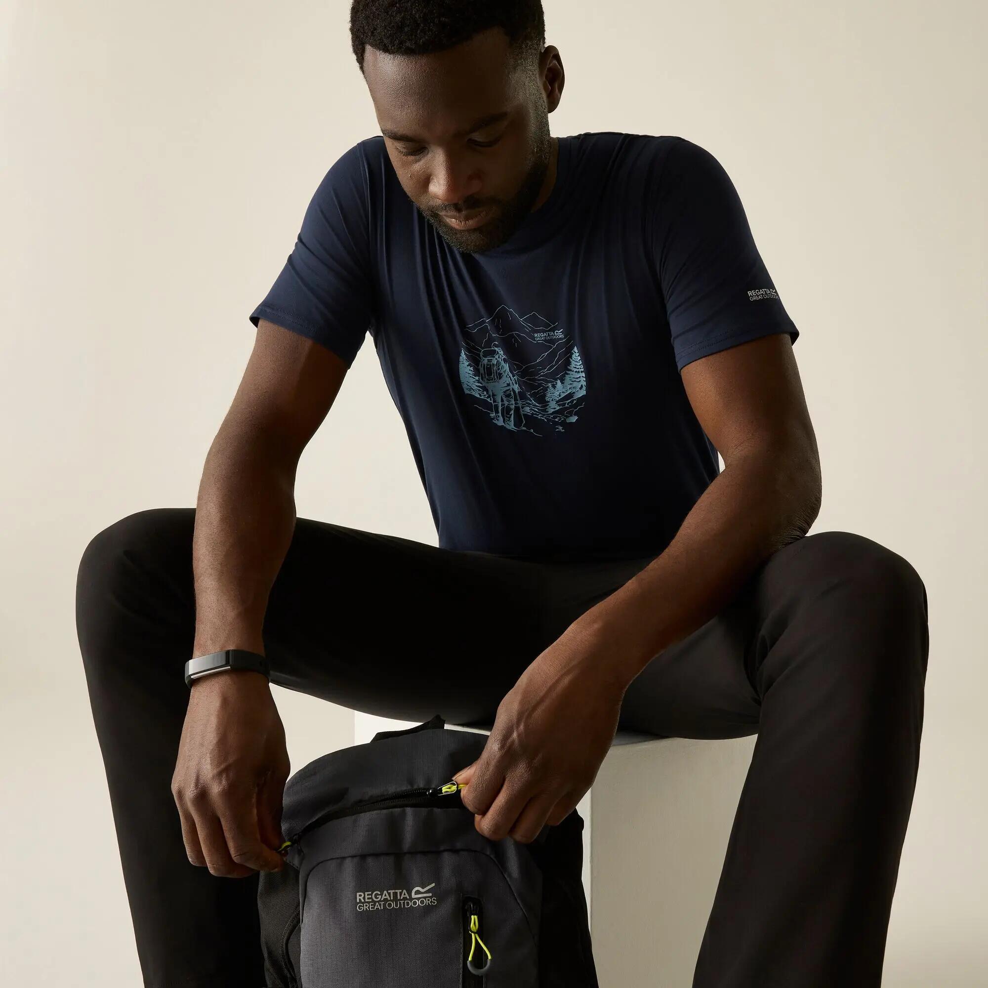T-shirt elasticizzata da uomo Fingal 4/8