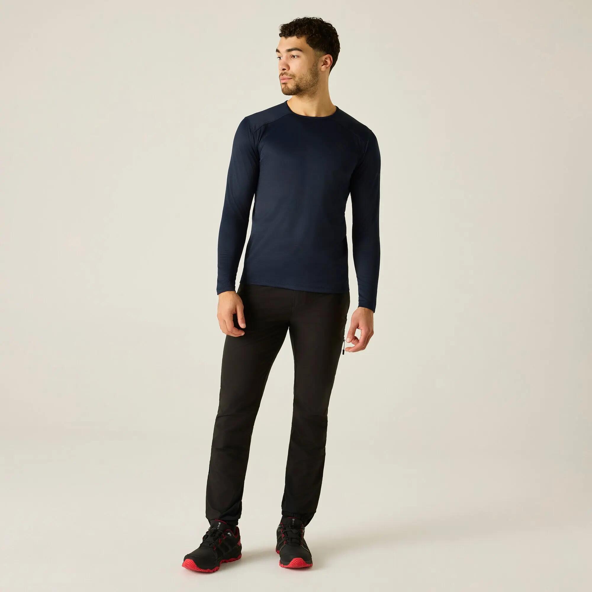 Ventura Grid Crew Neck top voor heren 3/10