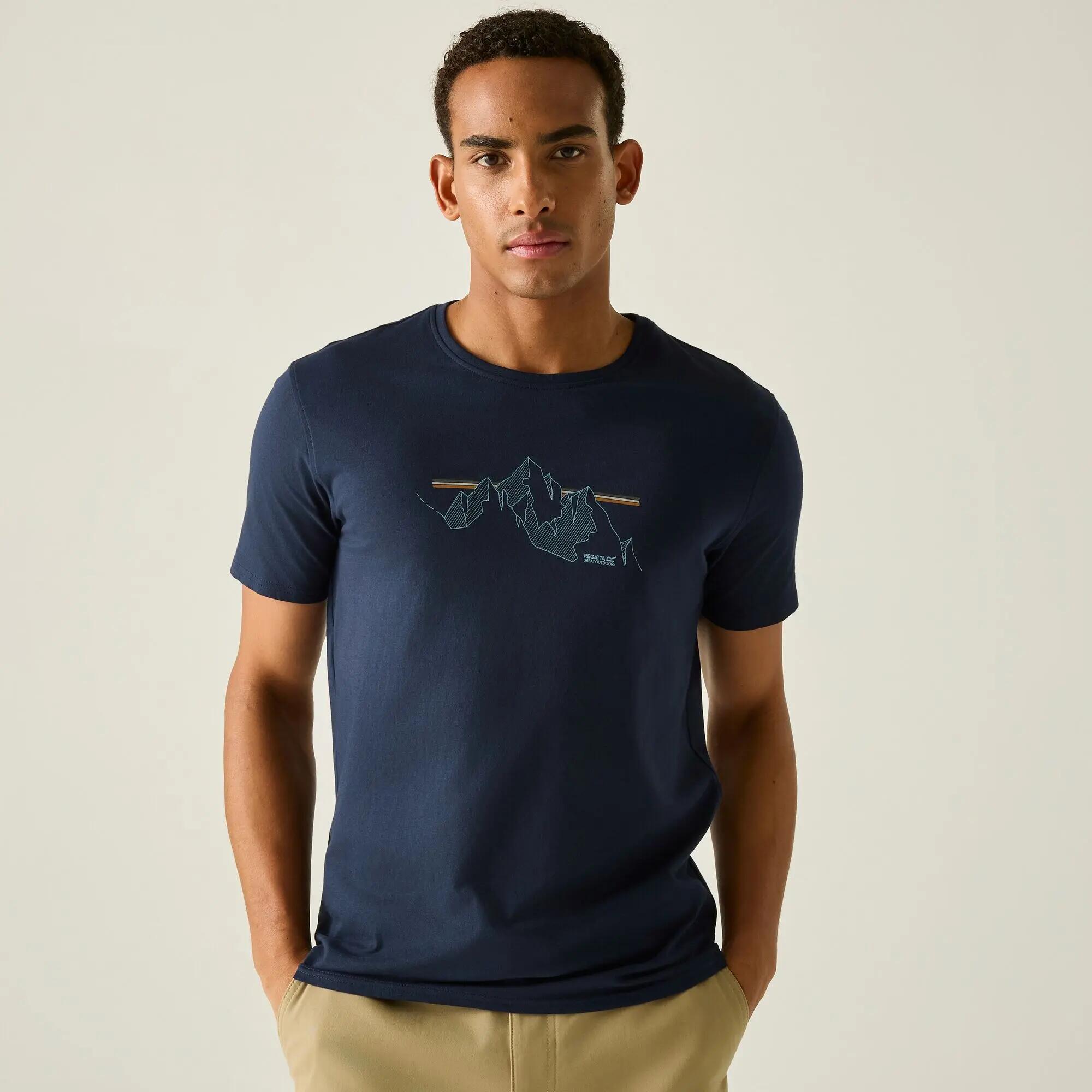 T-shirt grafica a maniche corte Cline IX da uomo 5/9