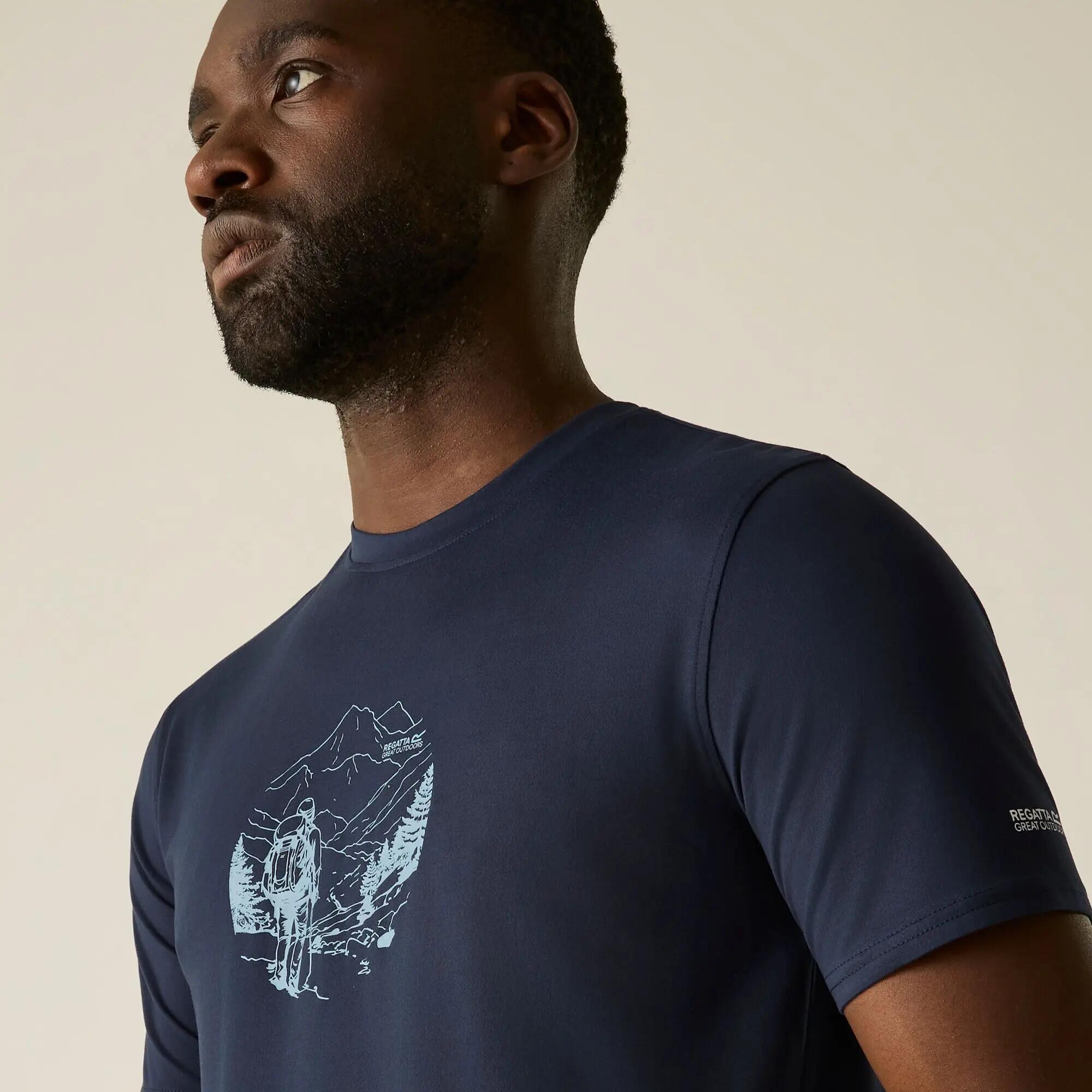 T-shirt elasticizzata da uomo Fingal 2/8