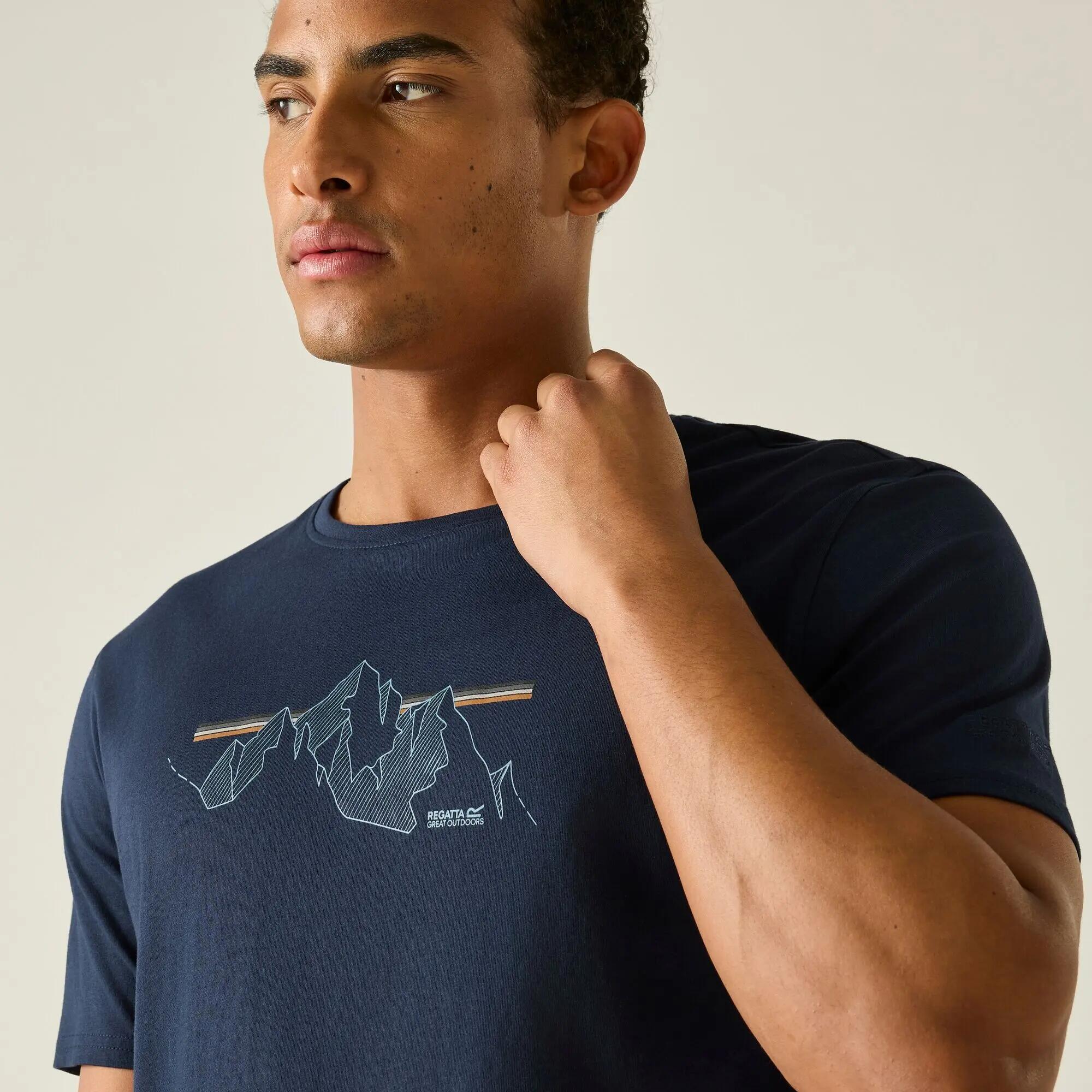 T-shirt grafica a maniche corte Cline IX da uomo 4/9