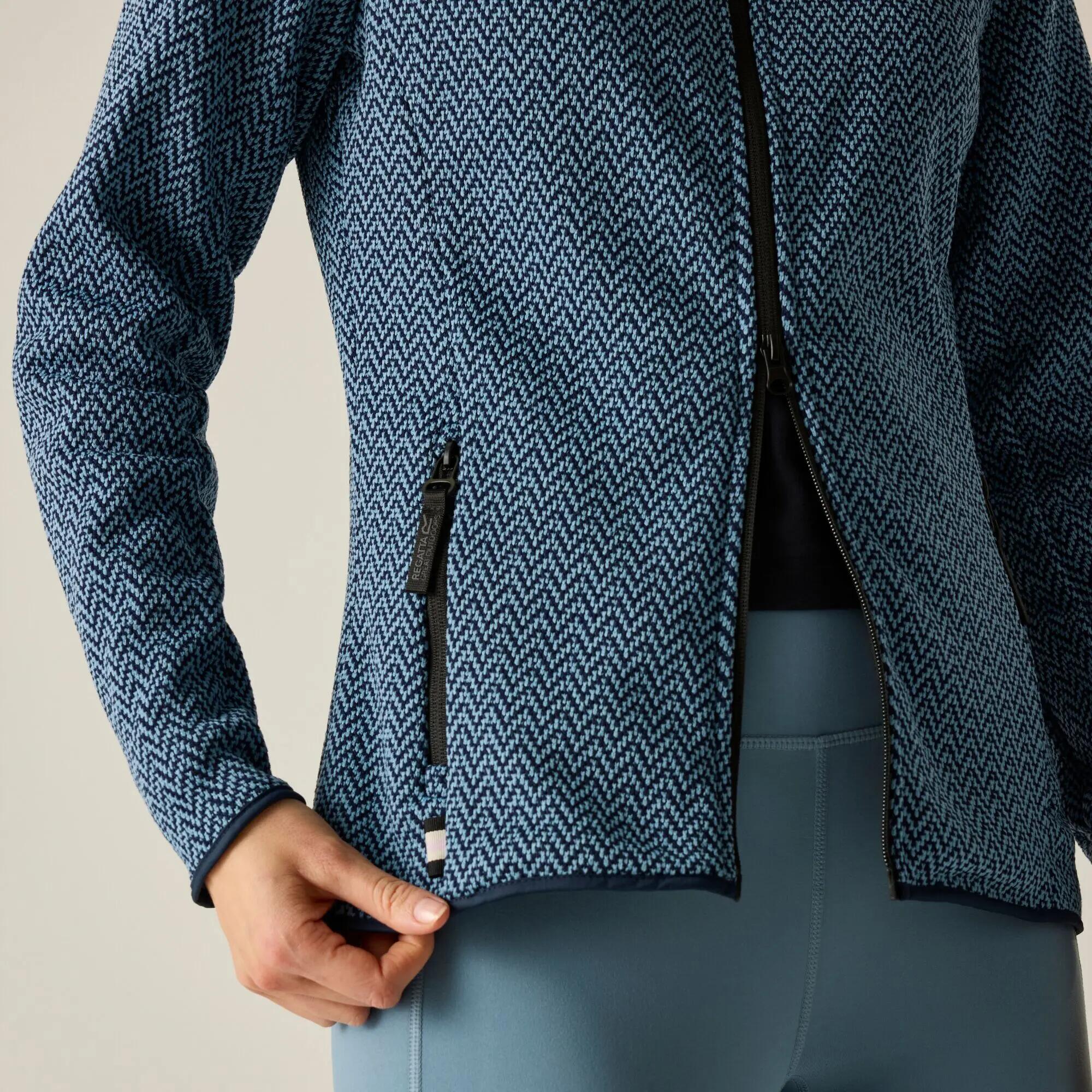 Dames Elzie Fleece met volledige ritssluiting 7/11