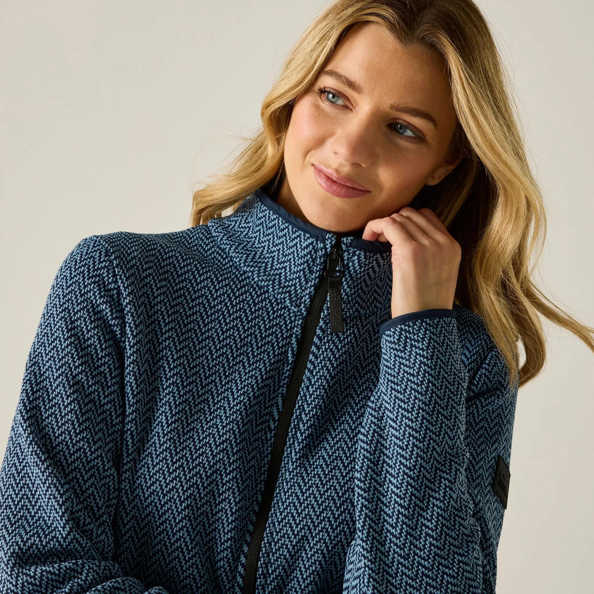 Dames Elzie Fleece met volledige ritssluiting 6/11