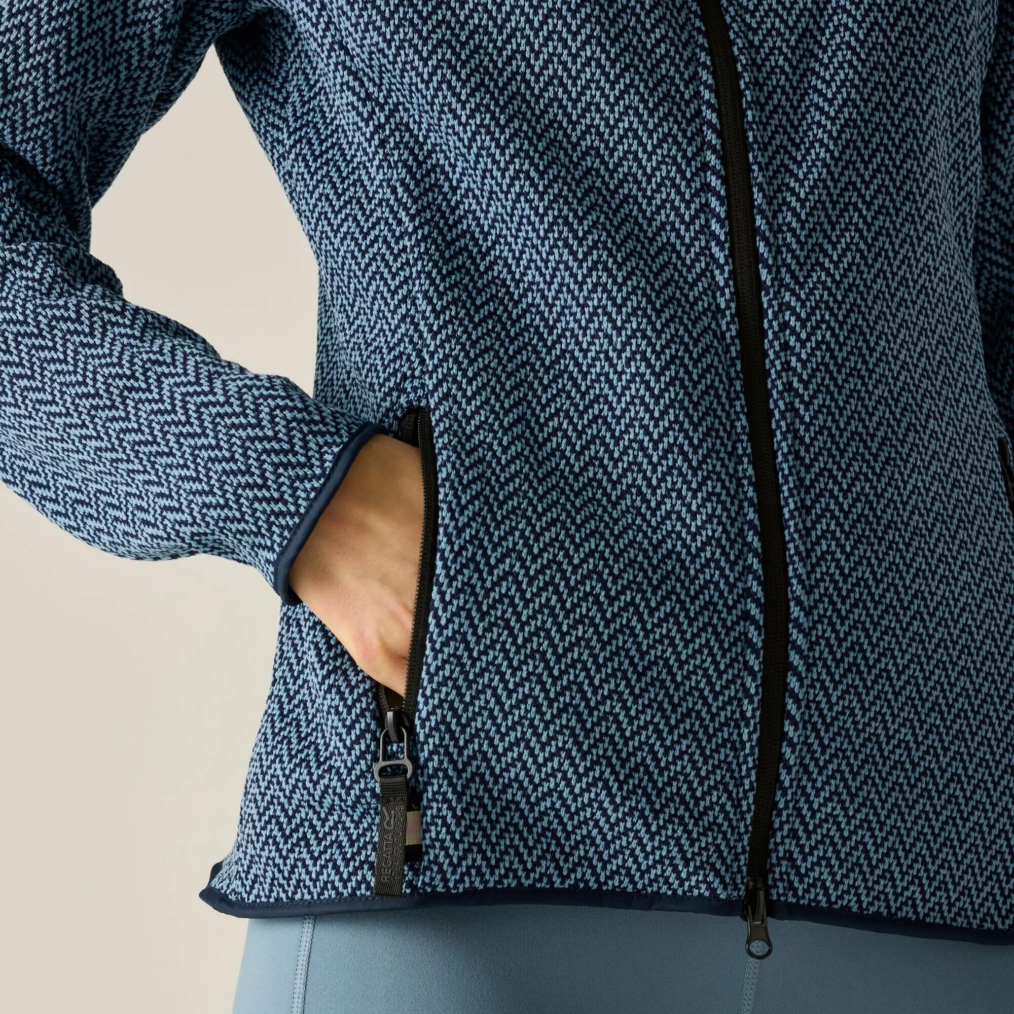 Dames Elzie Fleece met volledige ritssluiting 5/11