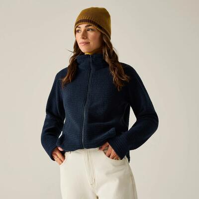 Dames heidy fleece met volledige ritssluiting