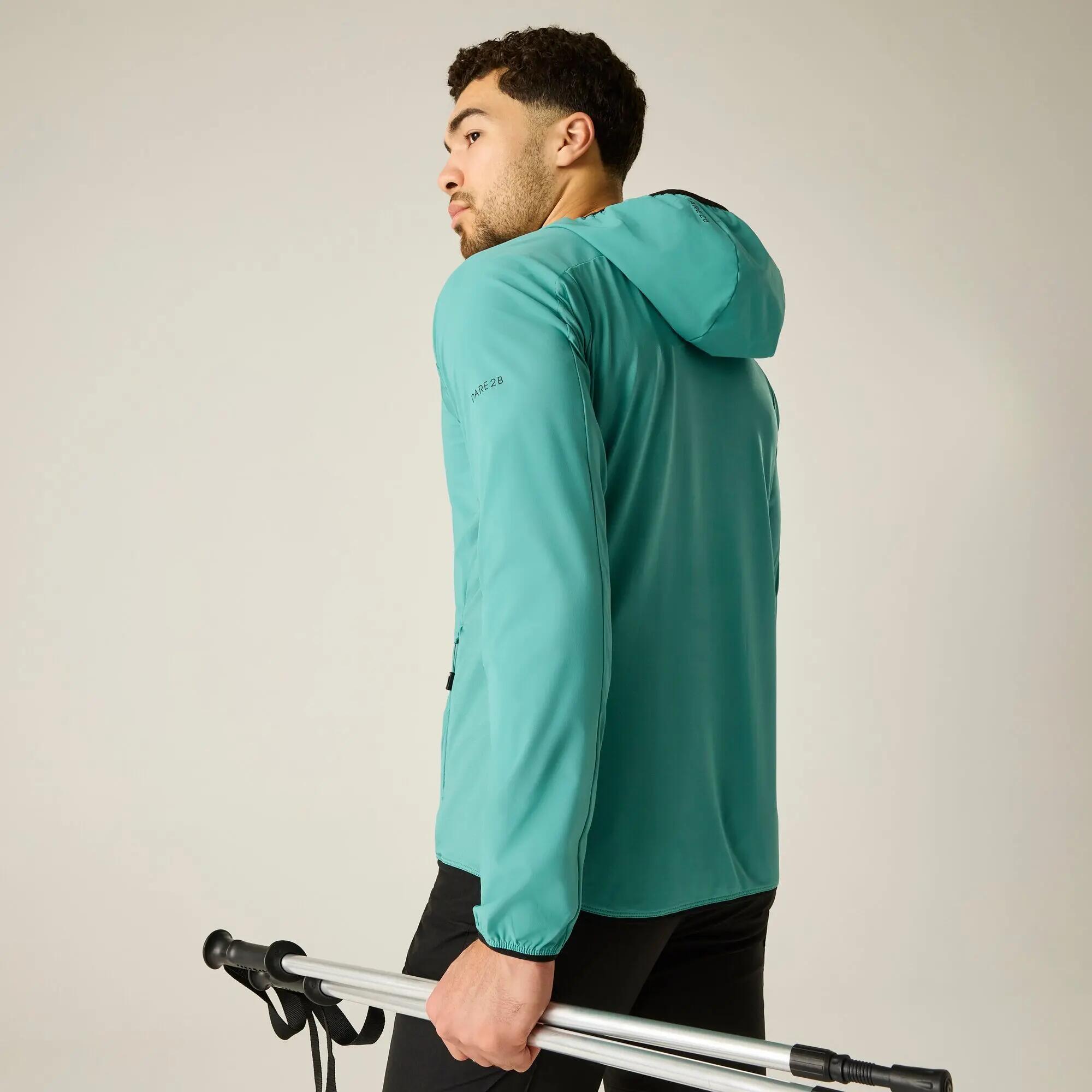 Herren Endurance Wind- und wasserabweisende Stretch-Midlayer-Jacke mit Kapuze 2/10