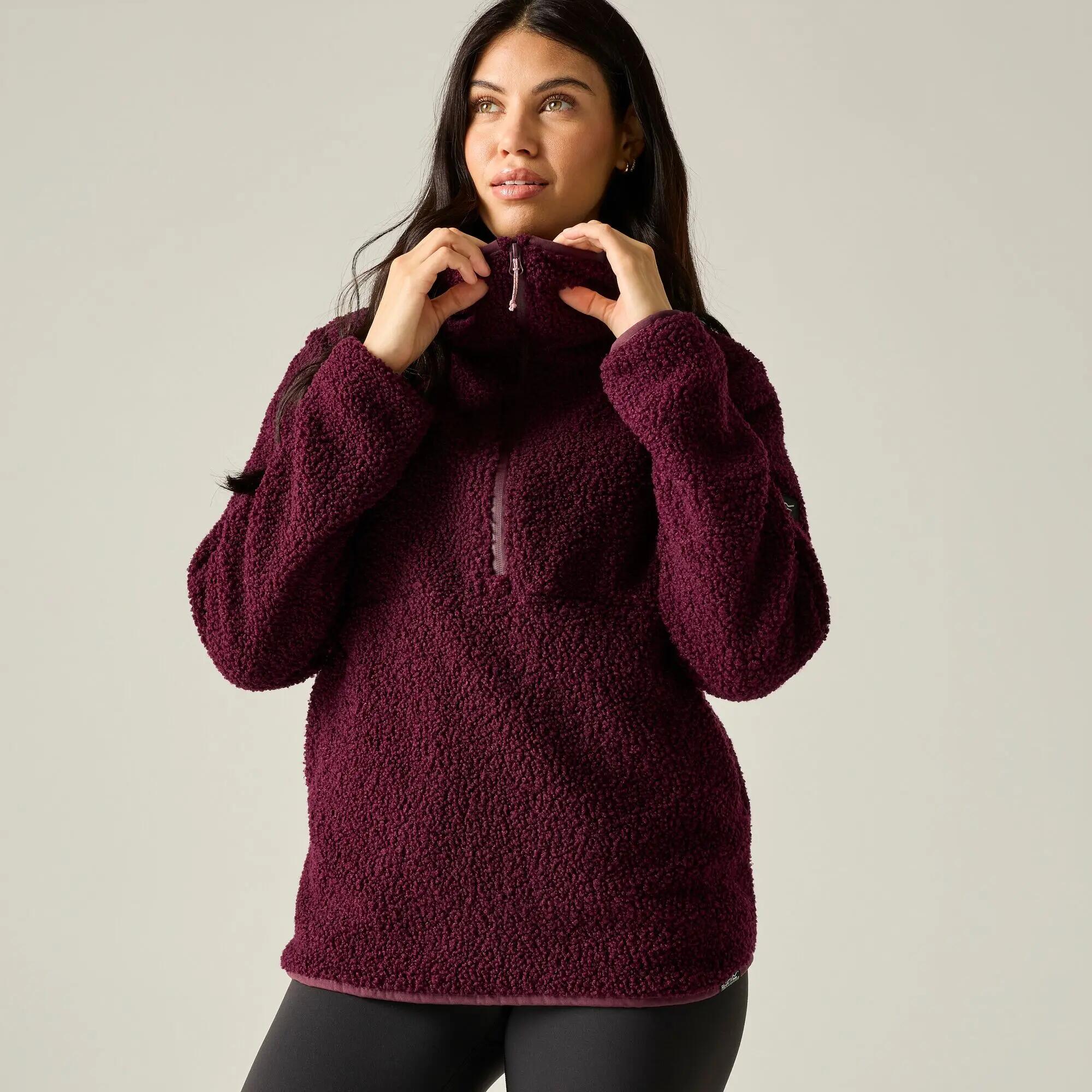Dames Elindra Water Repellent Fleece met halve rits 2/10