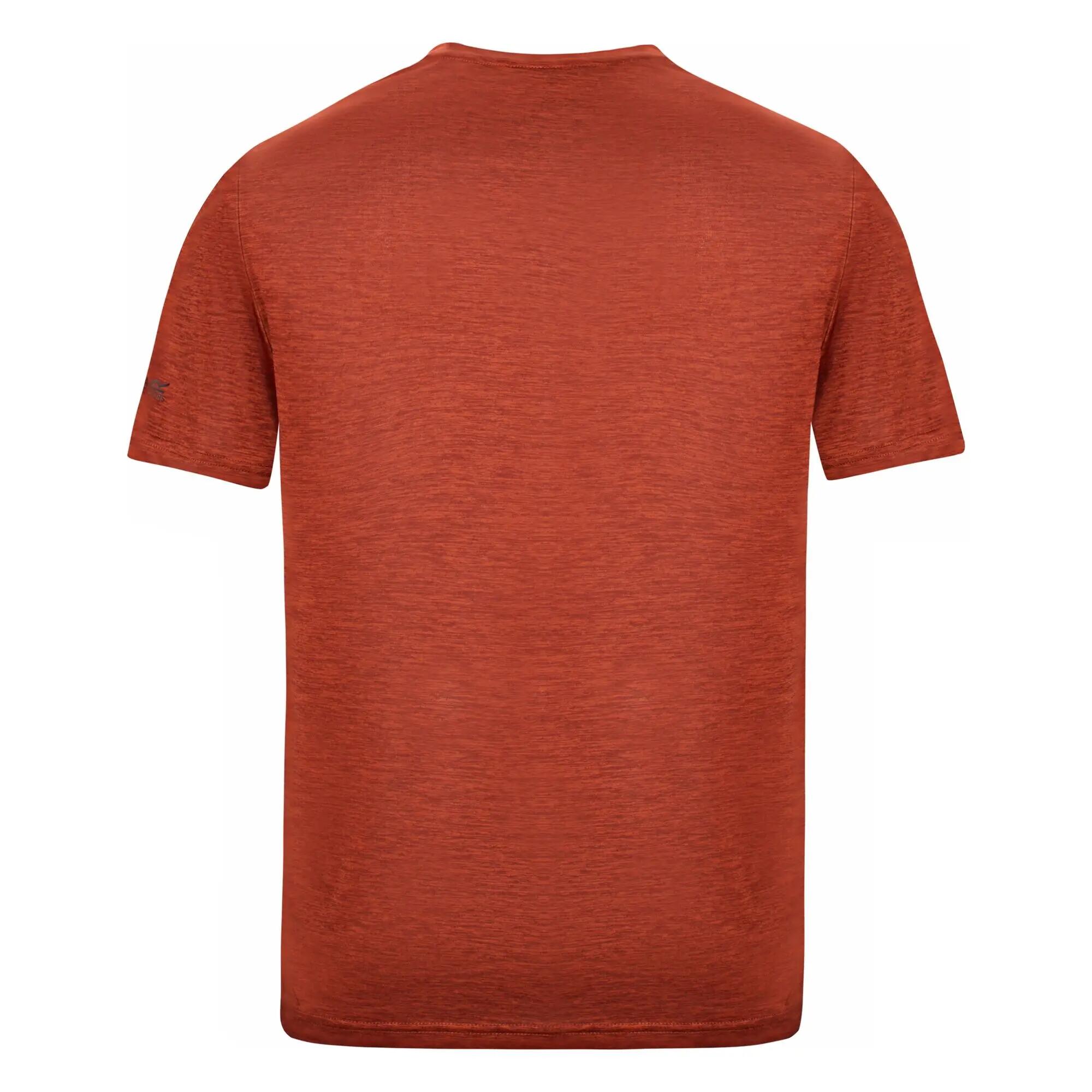 Heren Fingal Edition T-shirt met korte mouwen en gemêleerd patroon 9/10