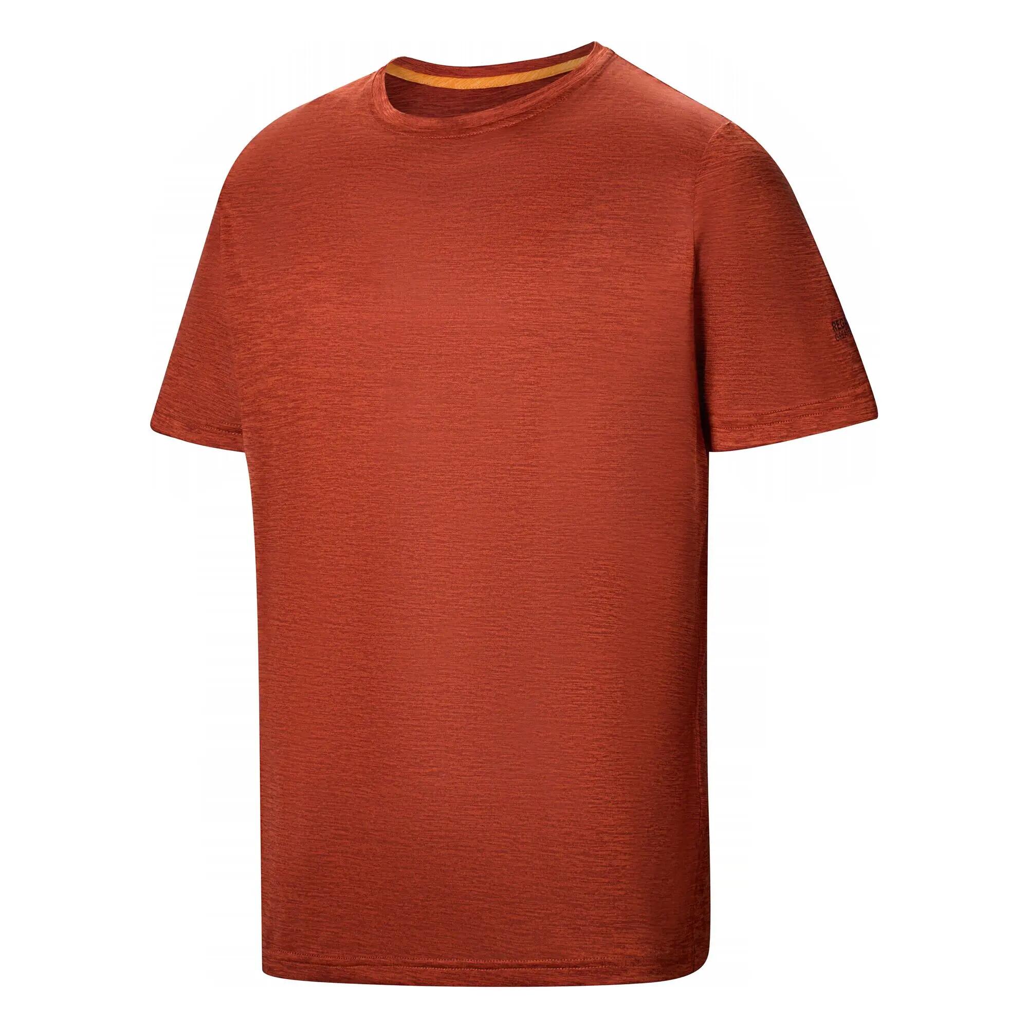 Heren Fingal Edition T-shirt met korte mouwen en gemêleerd patroon 8/10