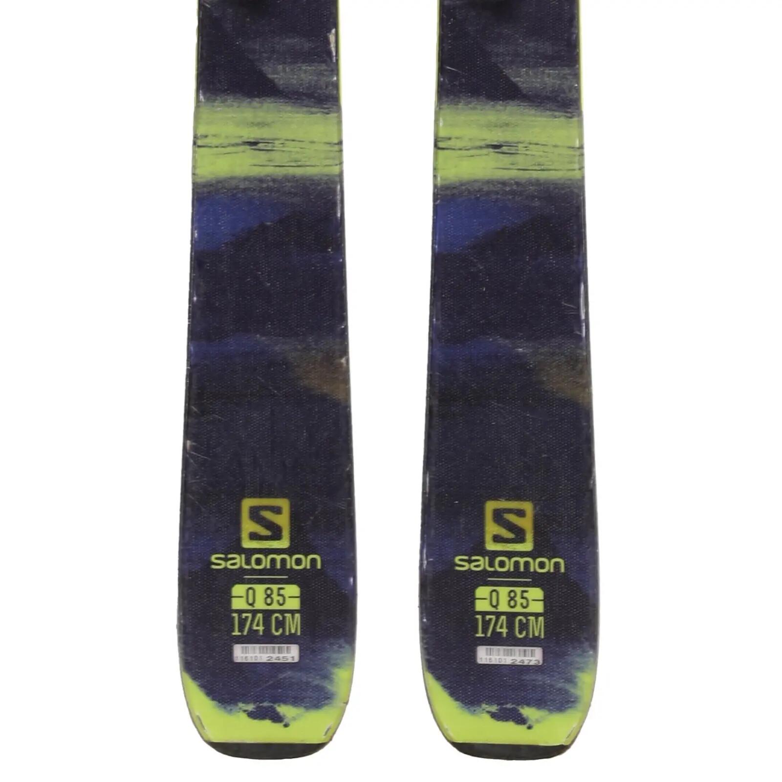 RECONDITIONNE - Ski Salomon Q 85 + Fixations 4/4