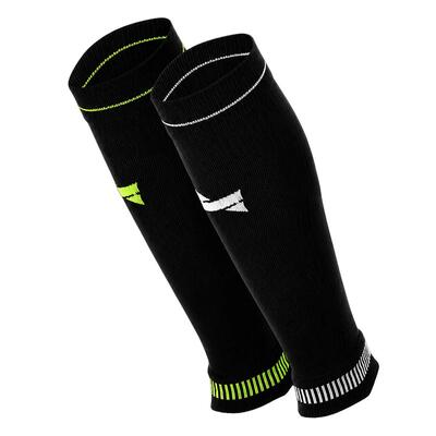 Compressie kuit sleeves voor hardlopen multi white