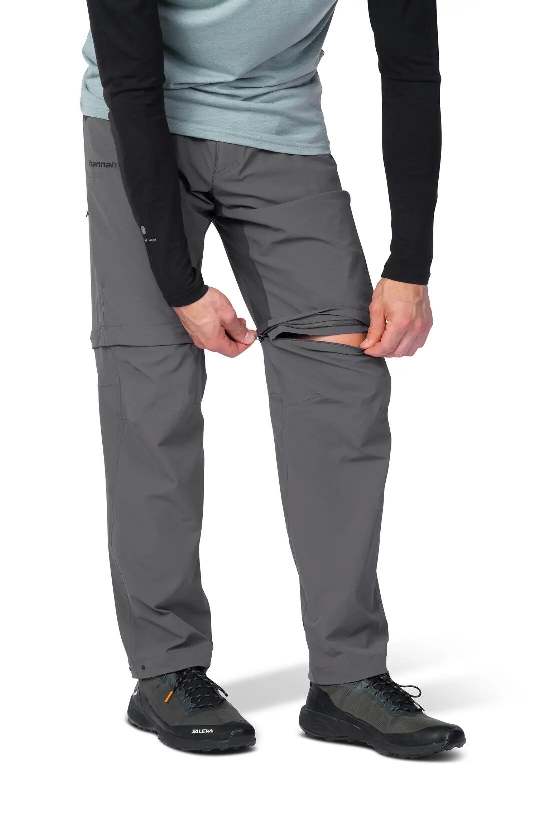 Pantalones de senderismo elásticos y convertibles para hombre «Hannah» 7/8