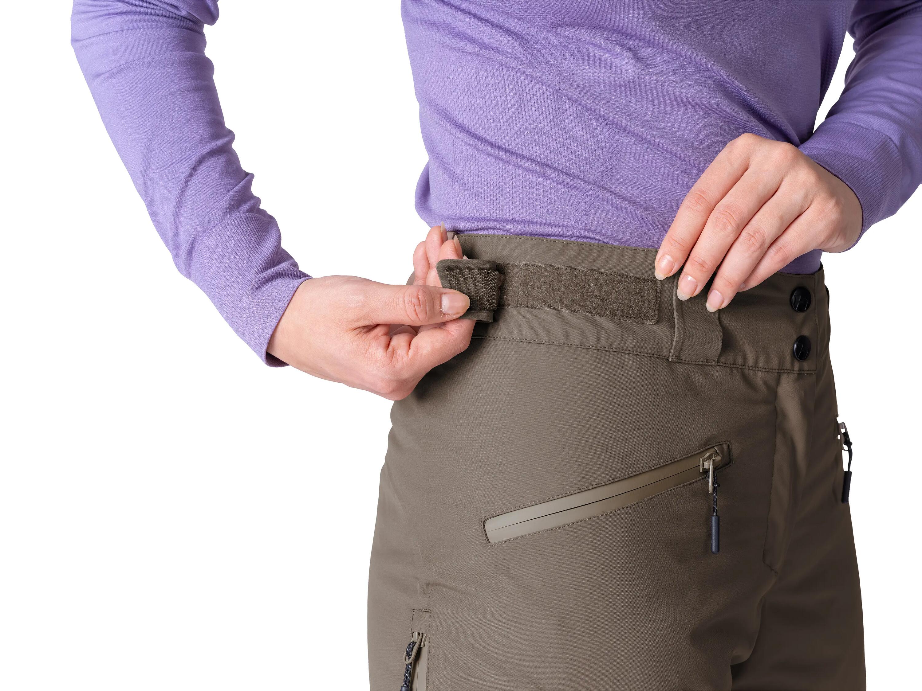 Pantaloni da sci impermeabili e termici da donna Hannah 8/8