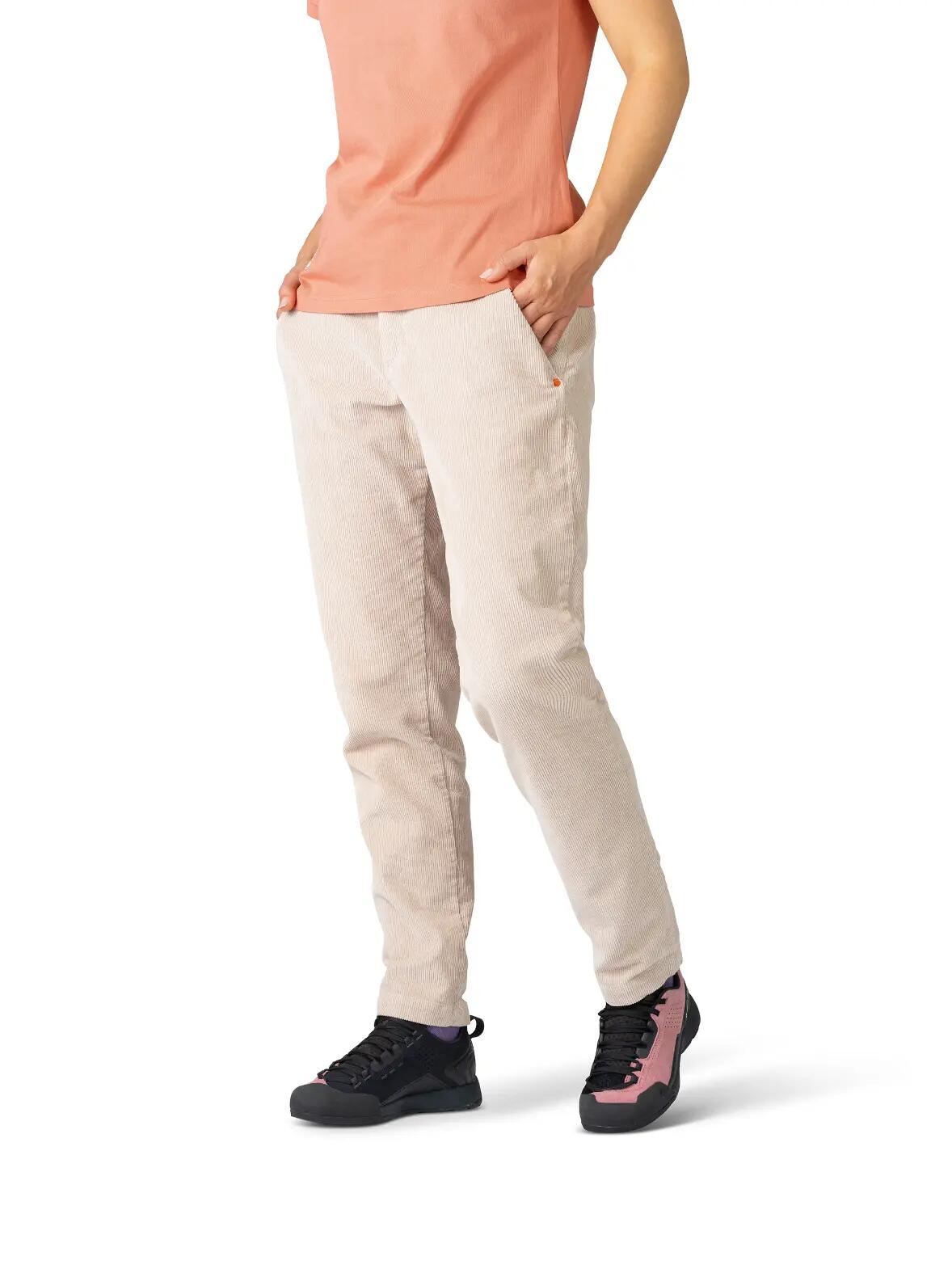 Pantaloni da tutti i giorni in velluto a coste da donna Hannah 6/8