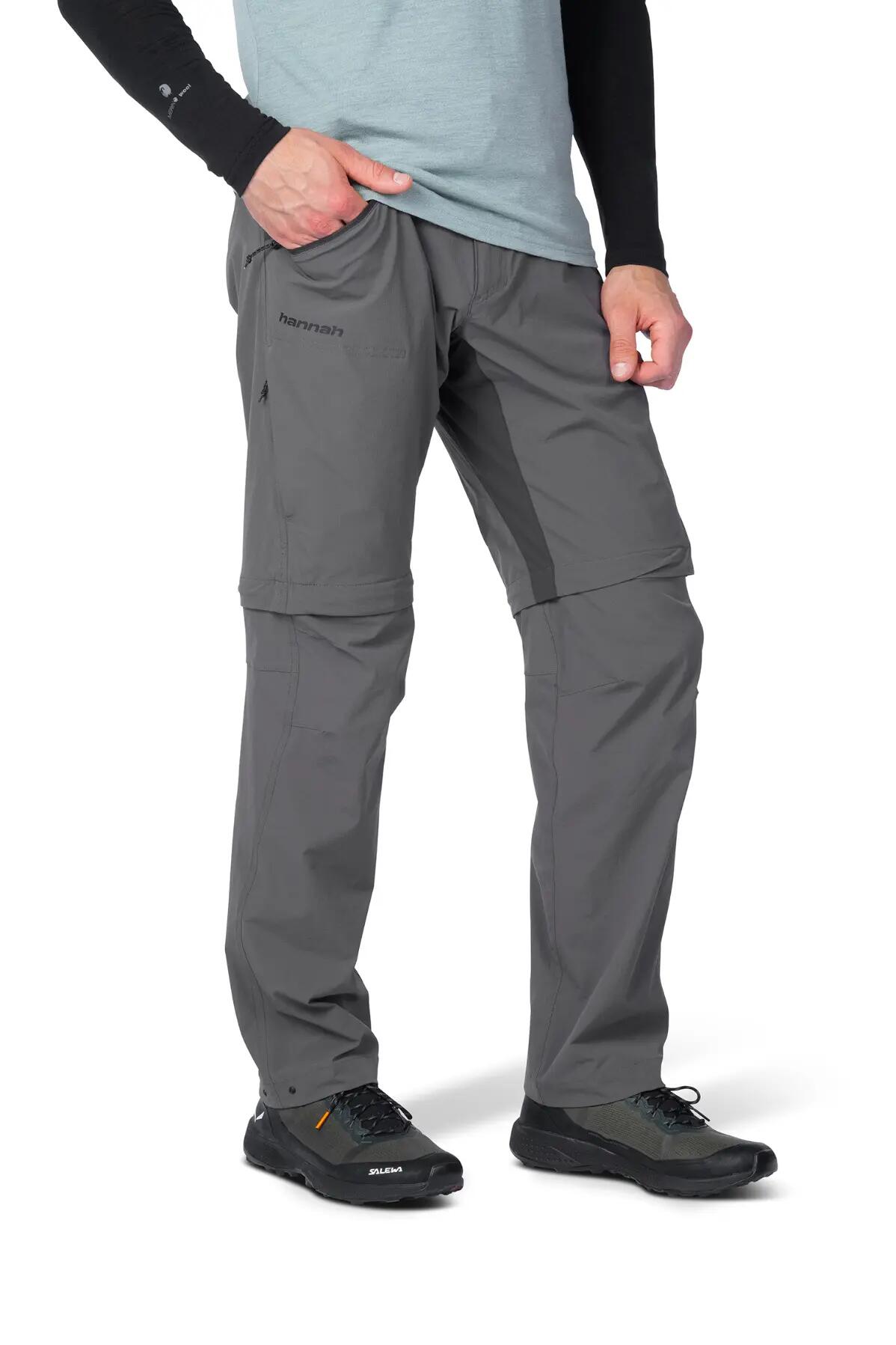 Pantalones de senderismo elásticos y convertibles para hombre «Hannah» 6/8