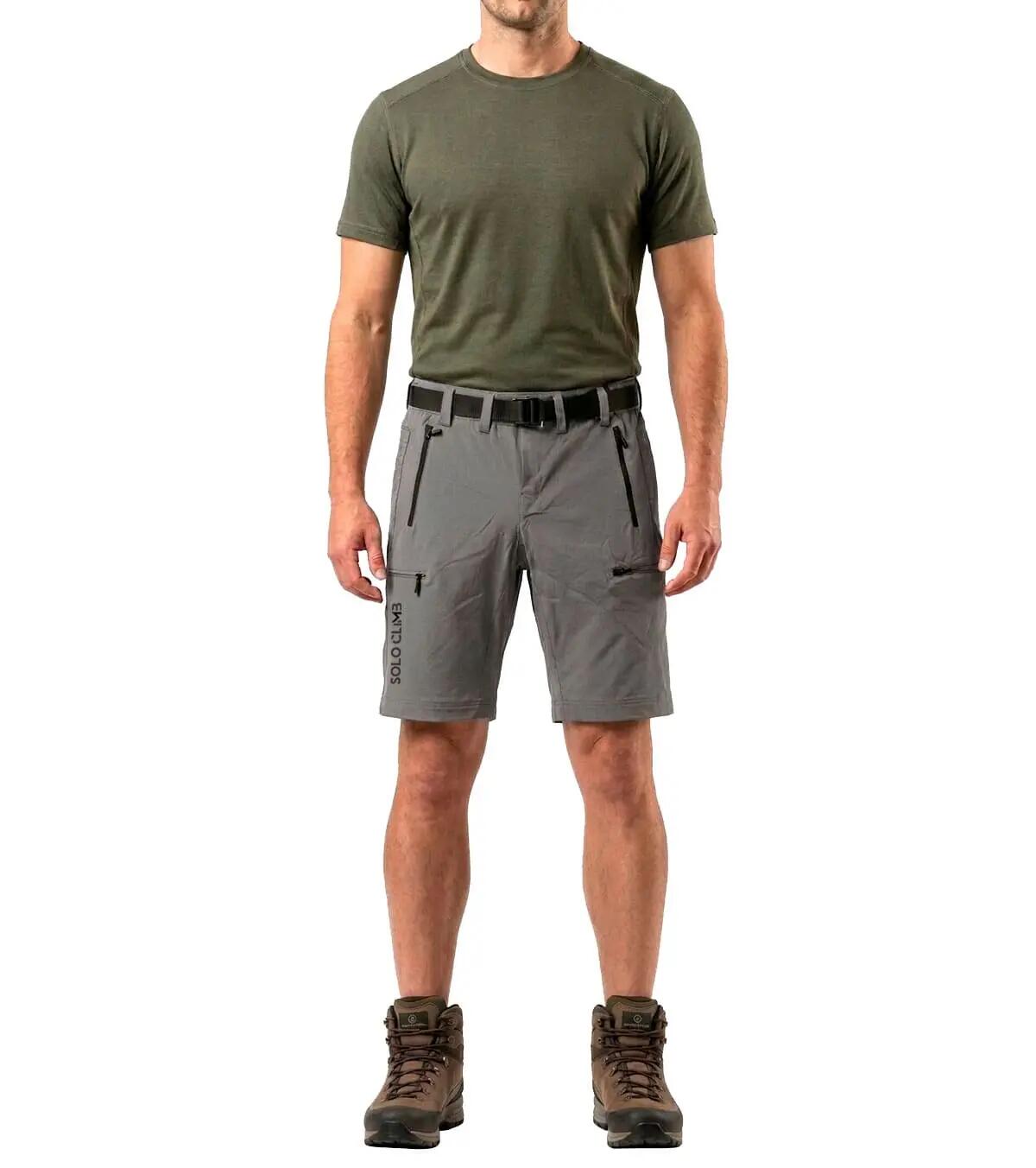 Pantalón Técnico de Montaña Desmontable Rocker Hombre Gris 2/5