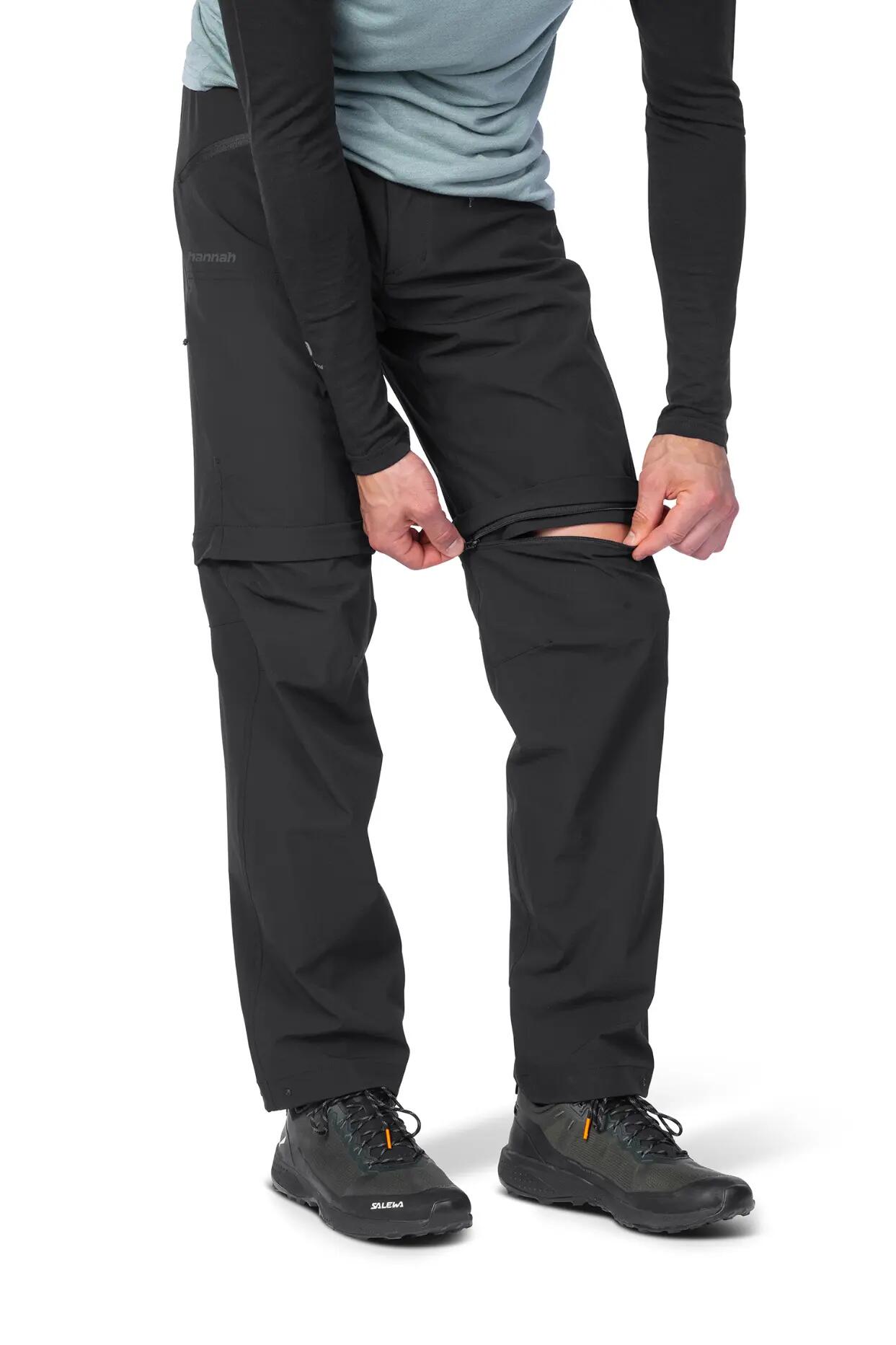 Pantaloni da trekking elasticizzati convertibili da uomo Hannah 7/8