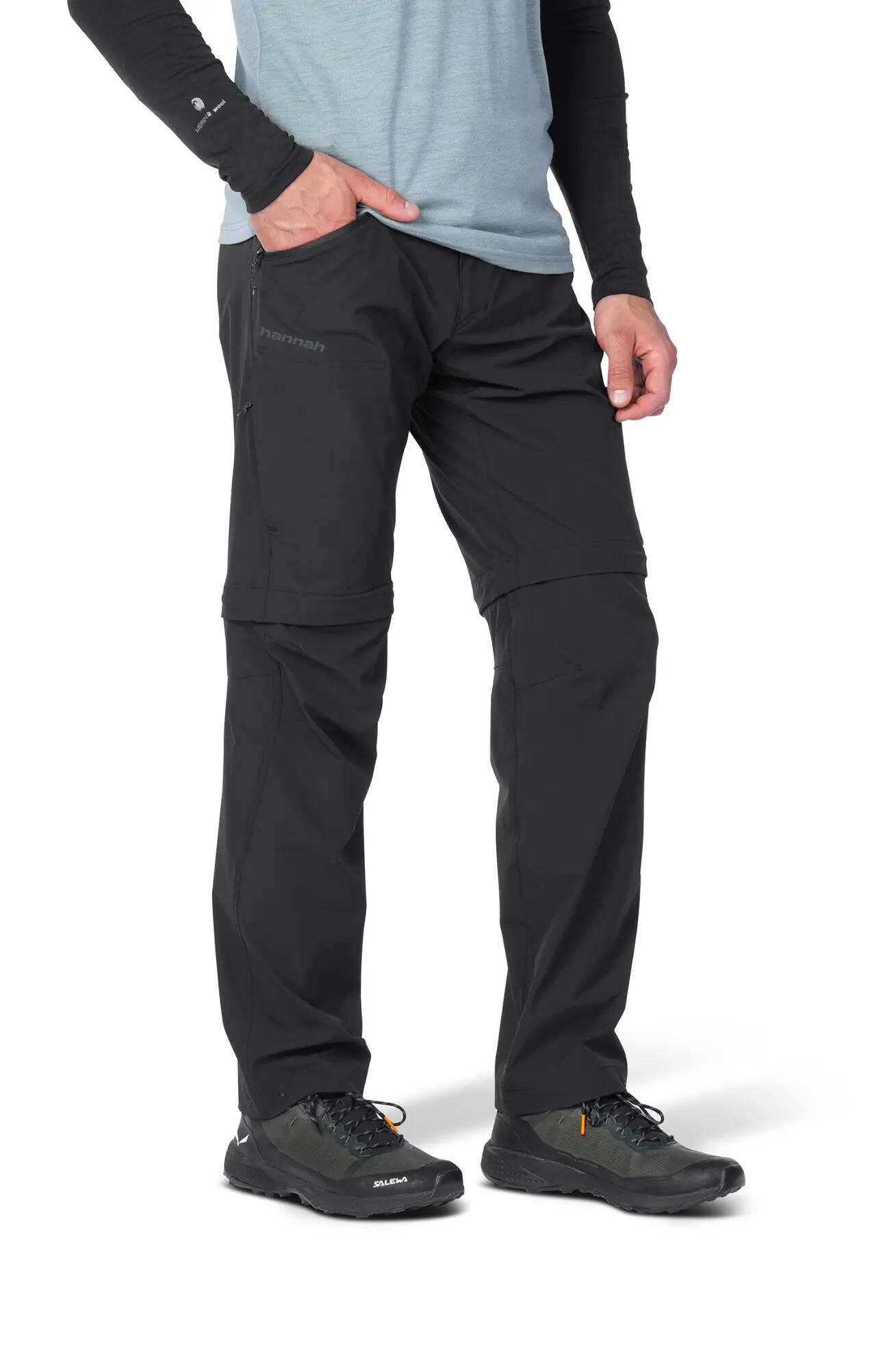 Pantaloni da trekking elasticizzati convertibili da uomo Hannah 6/8