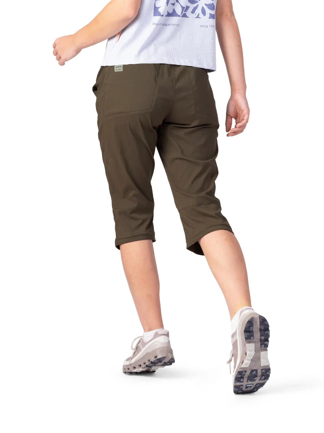 Pantaloni capri elasticizzati da donna Hannah 7/8