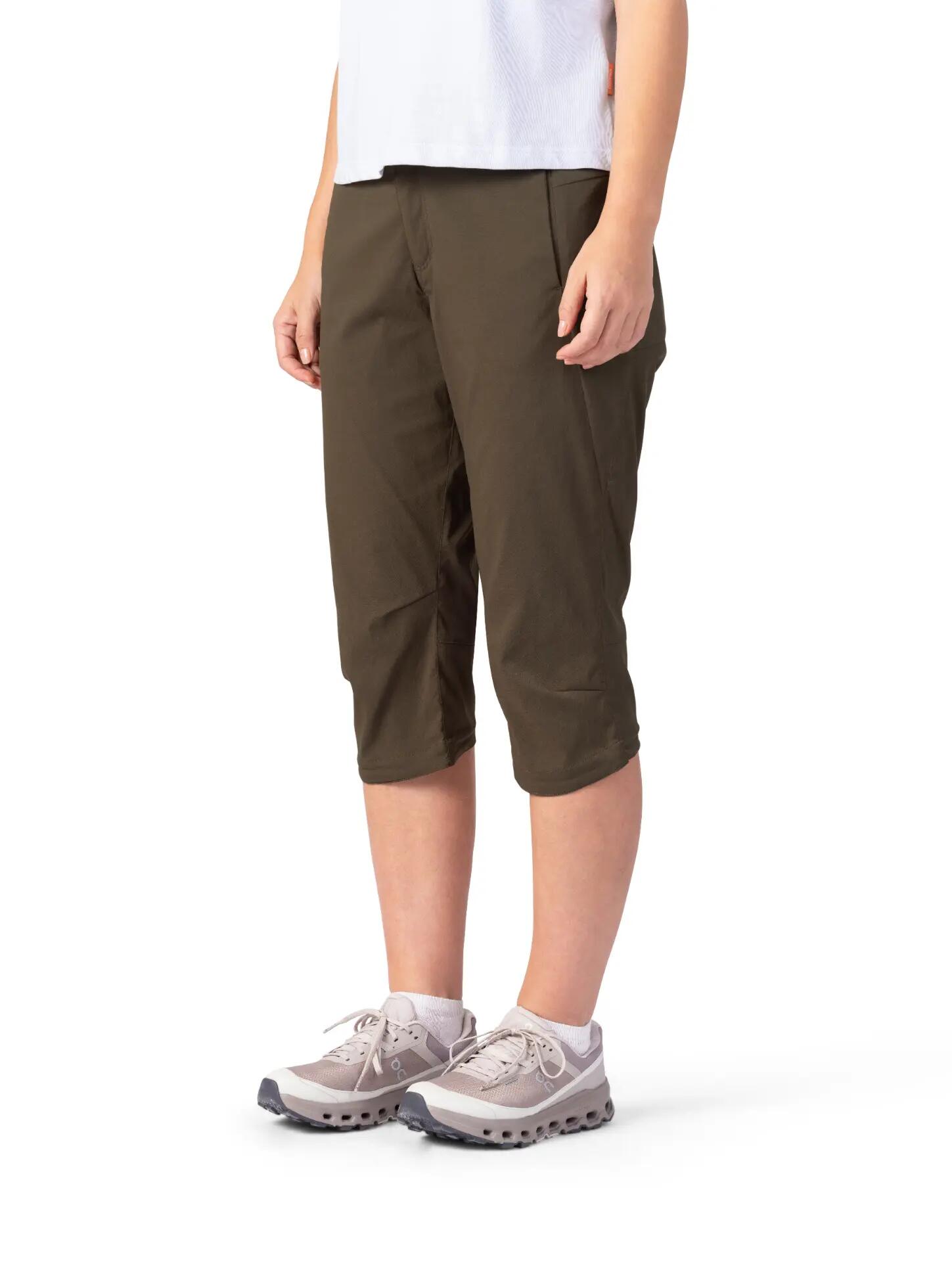 Pantaloni capri elasticizzati da donna Hannah 6/8