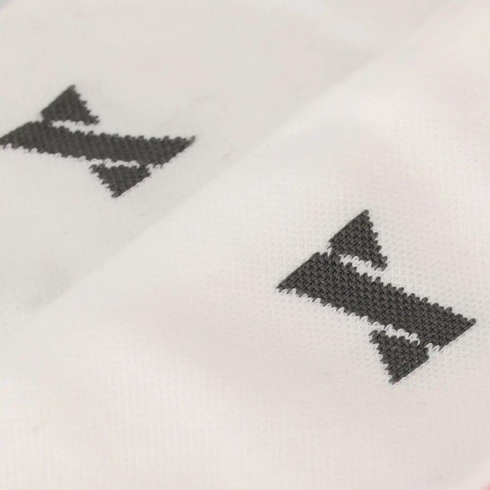 Compressie Kuit Sleeves voor Hardlopen Multi White 2/4