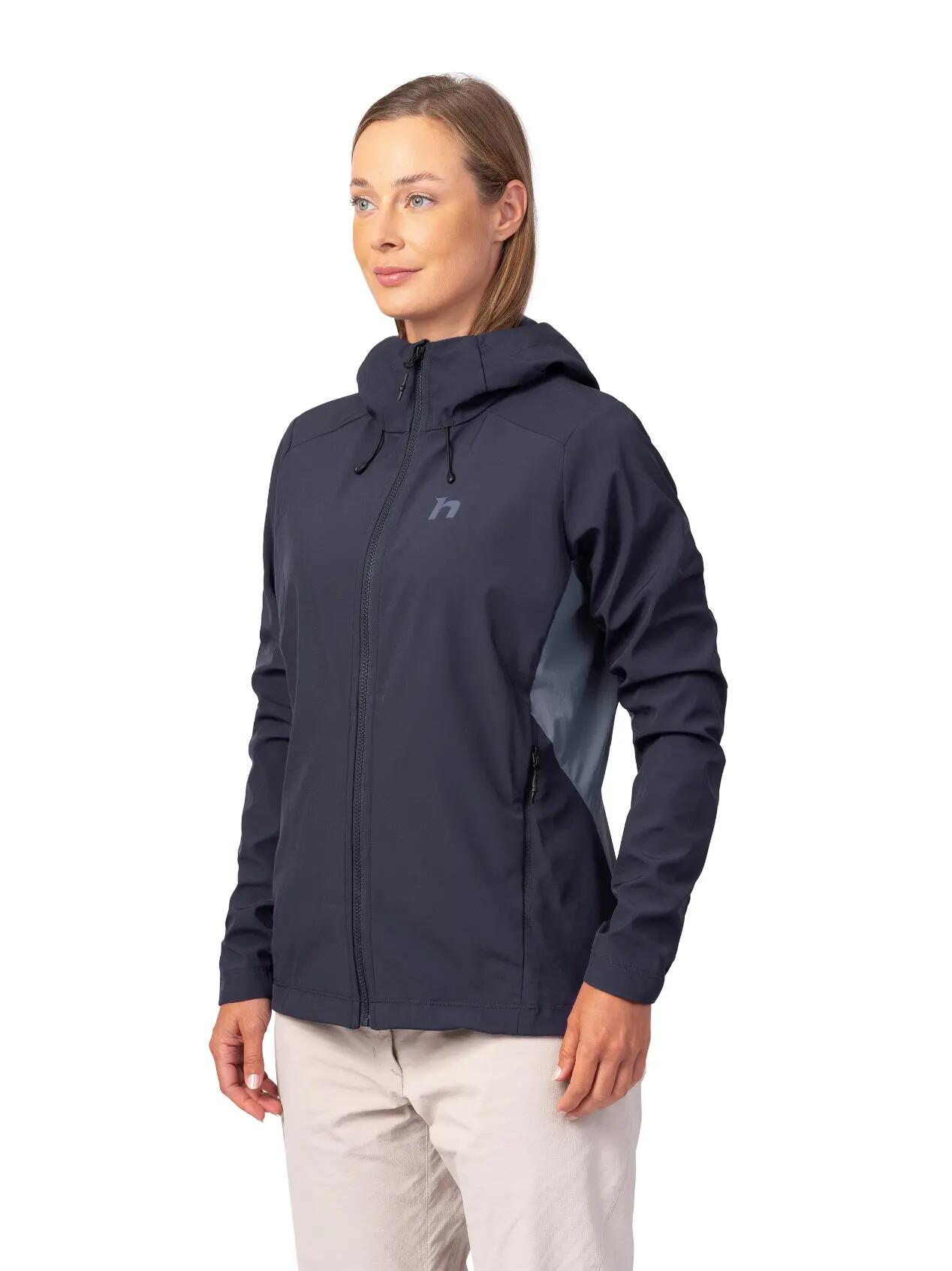 Hannah stretch softshell-jas met capuchon voor dames 6/8
