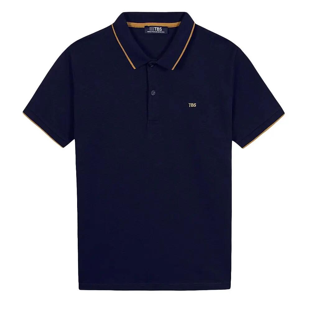 Men's TBS Lierre Navy Polo Shirt