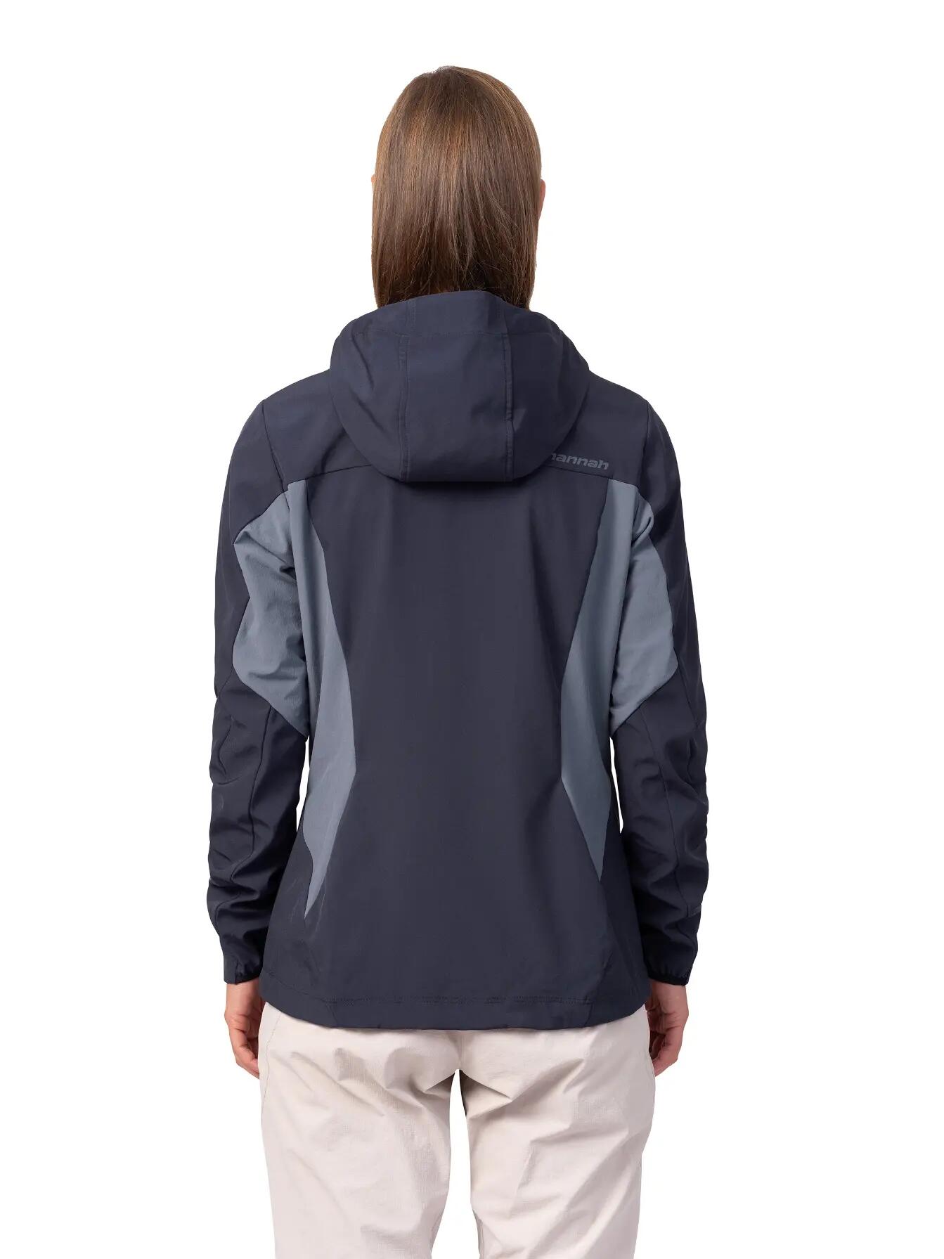 Hannah stretch softshell-jas met capuchon voor dames 5/8