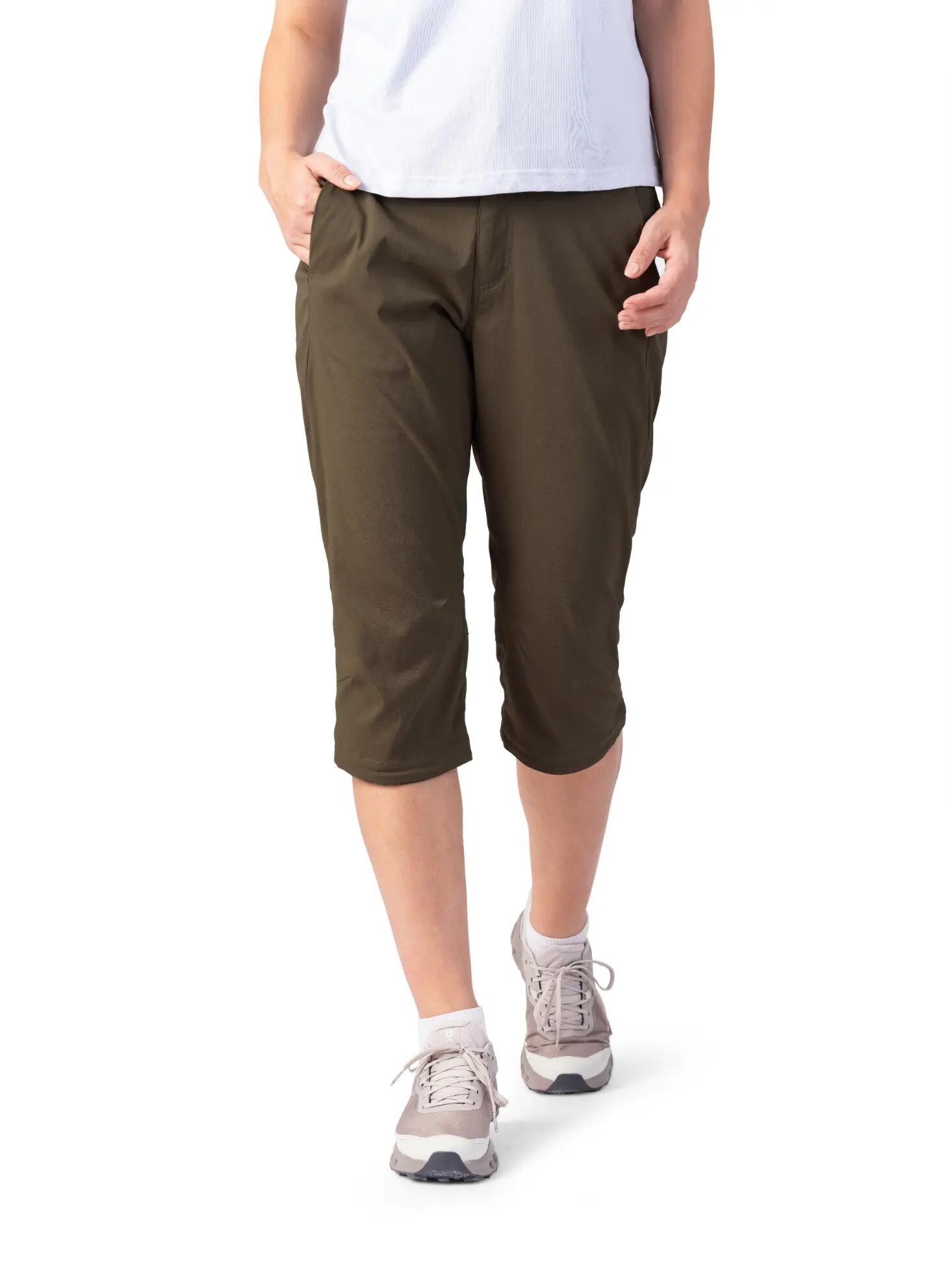 Pantaloni capri elasticizzati da donna Hannah 2/8