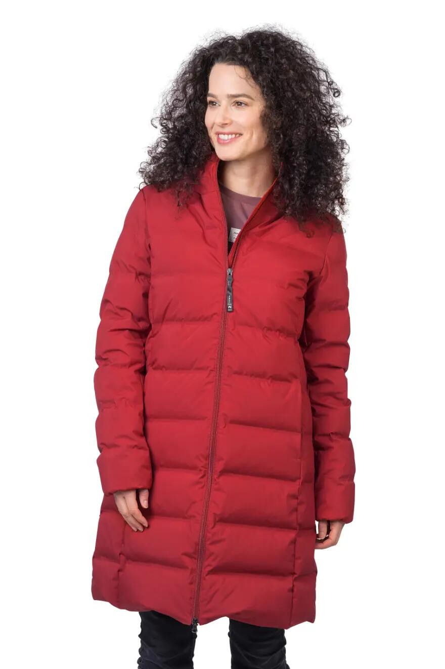 Hannah: winterjas voor dames met donsvulling 7/8