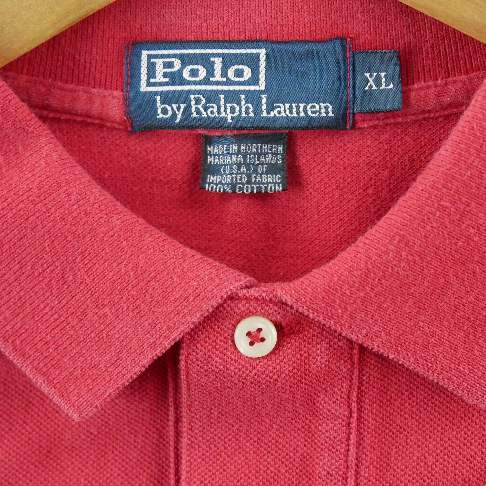 Second life - Polo Polo Ralph Lauren męskie krótki rękaw Y2K vintage - Jak nowy 5/5