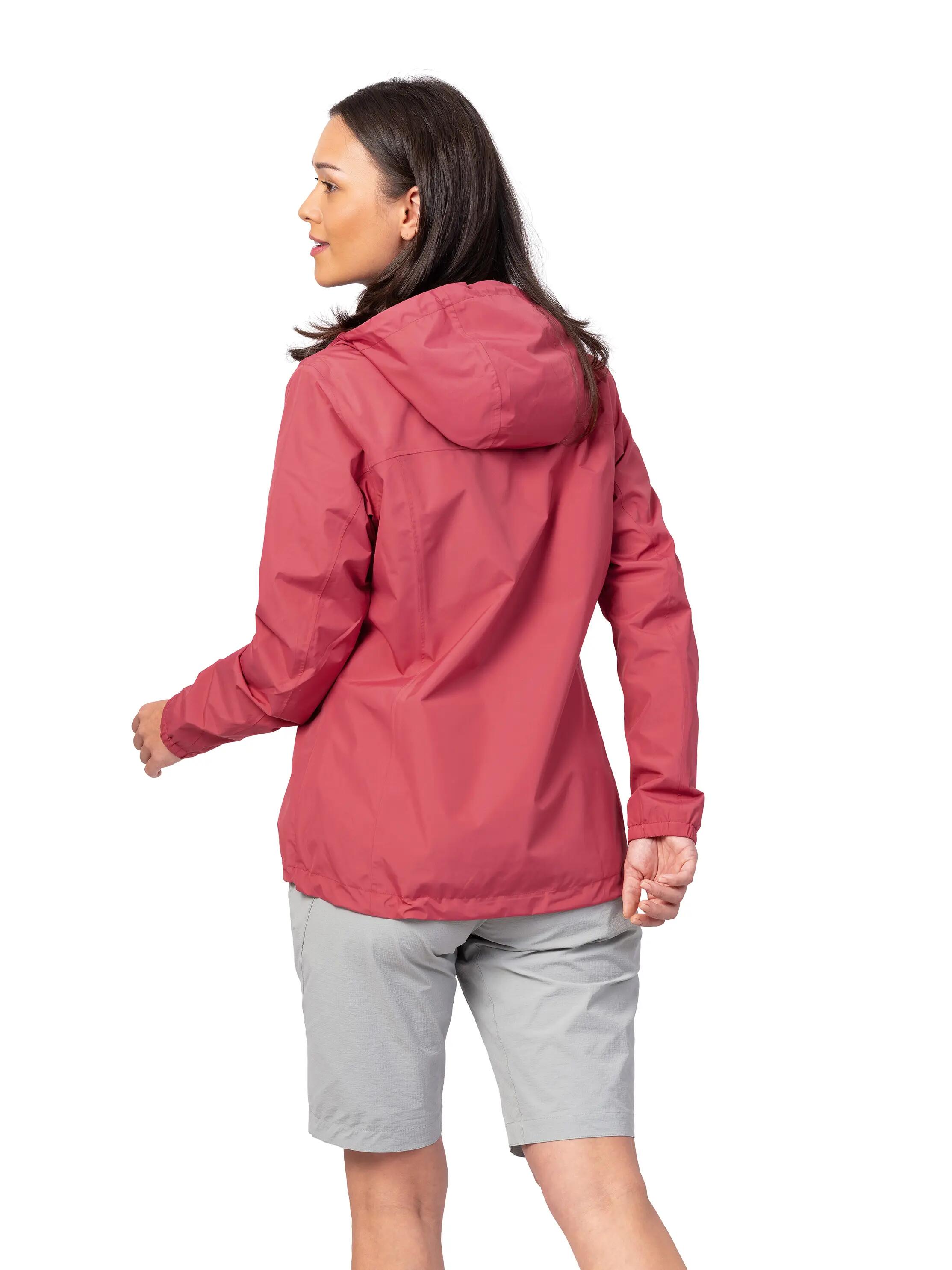 Wasserdichte Wanderjacke mit Kapuze für Damen „Hannah“ 7/8