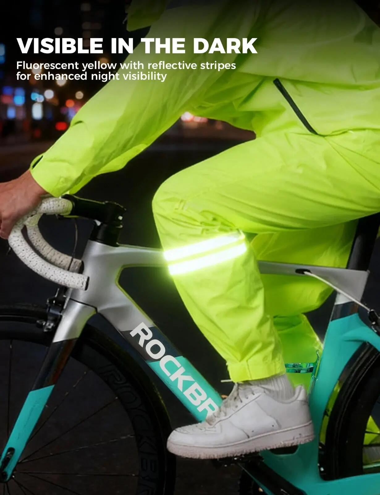 ROCKBROS Fahrrad Regenhose Wasserdicht 4/7