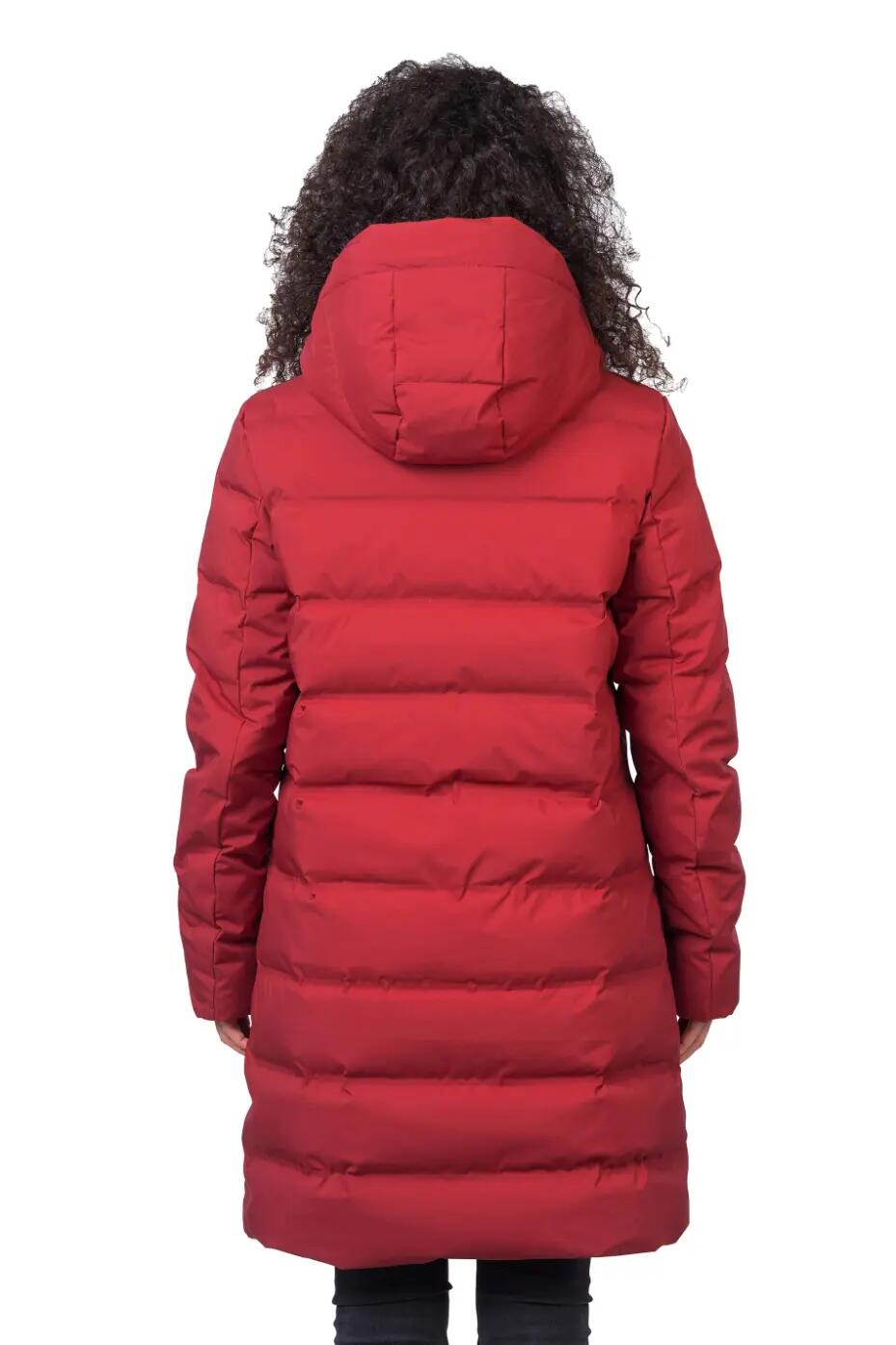 Hannah: winterjas voor dames met donsvulling 4/8