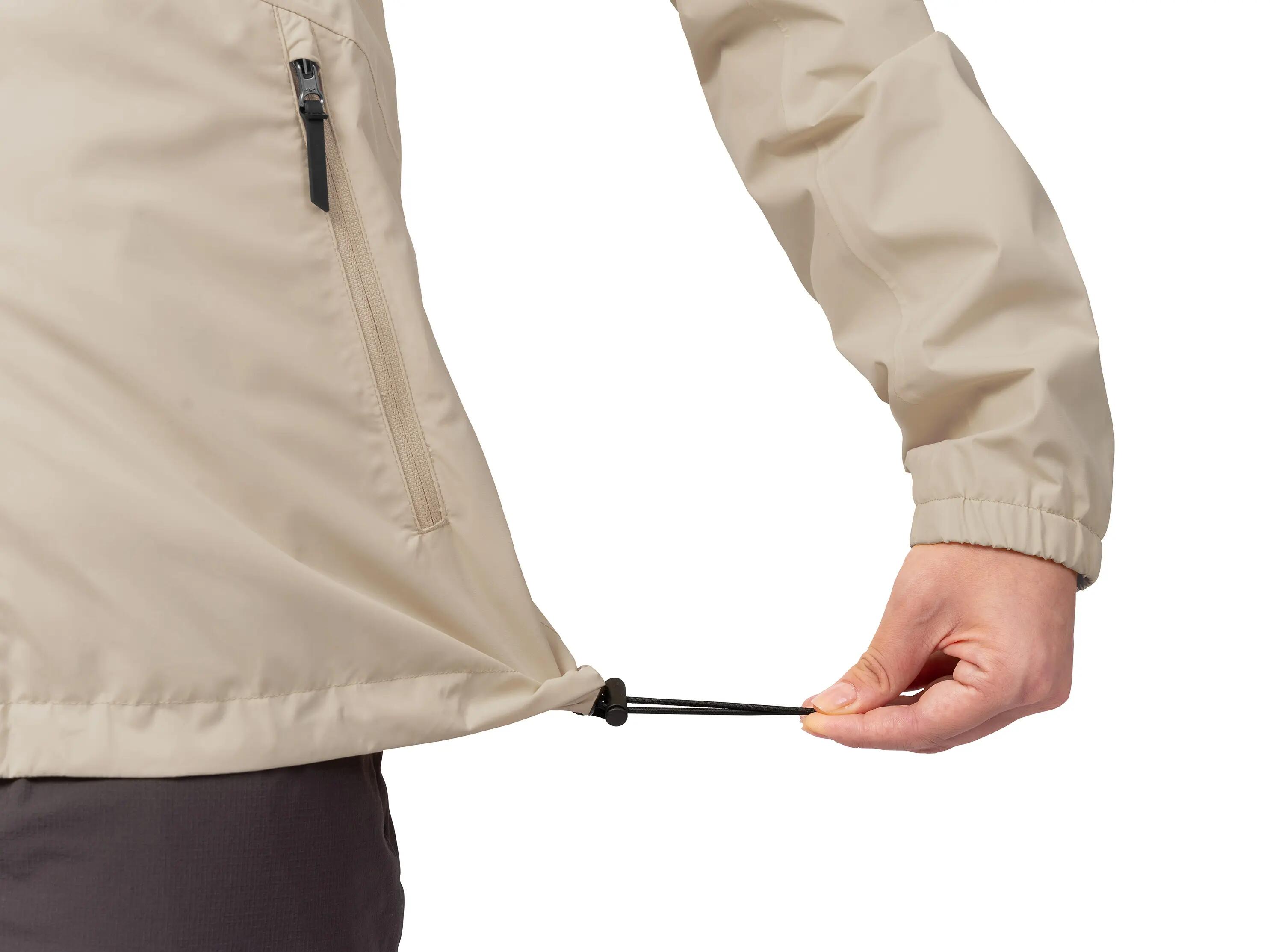 Veste de randonnée imperméable à capuche pour femme Hannah 8/8