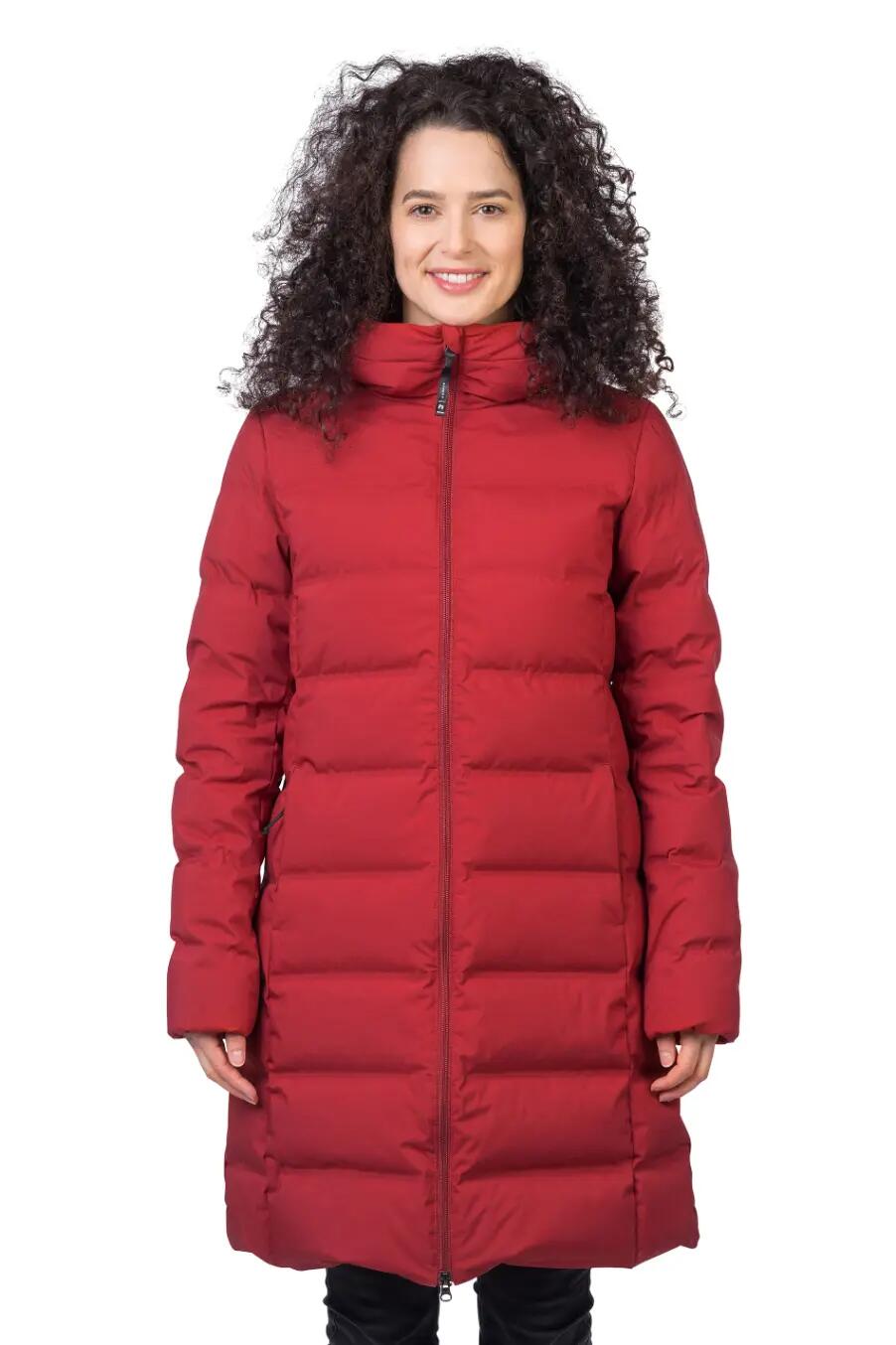 Hannah: winterjas voor dames met donsvulling 3/8