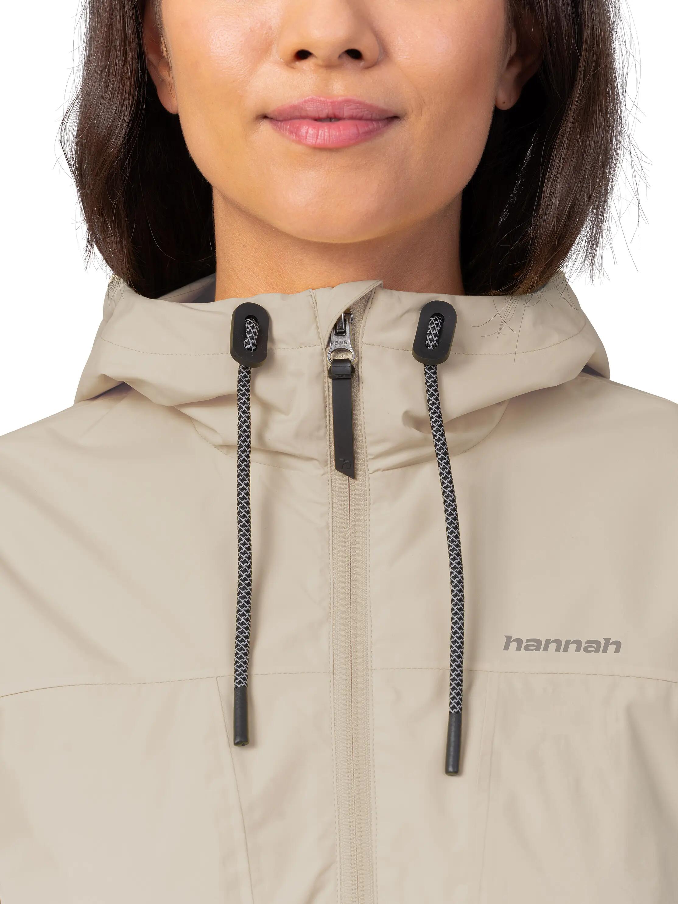 Veste de randonnée imperméable à capuche pour femme Hannah 7/8